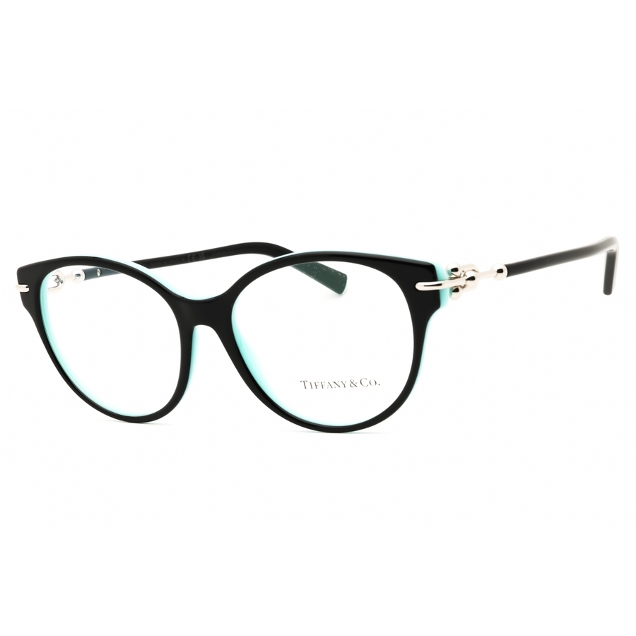 Tiffany & Co Tiffany Ladies Black Round Eyeglass Frames 0tf2289