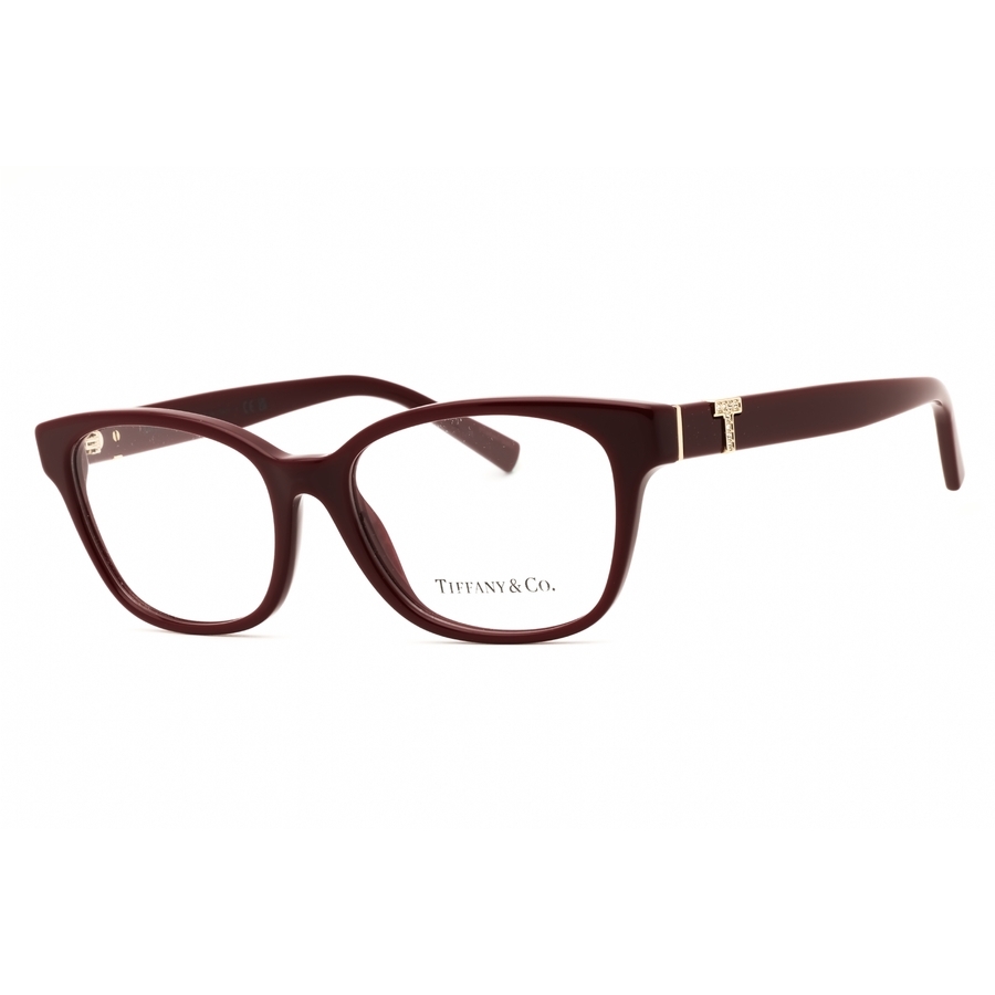 Tiffany & Co Tiffany Ladies Red Rectangular Eyeglass Frames 0tf2270b