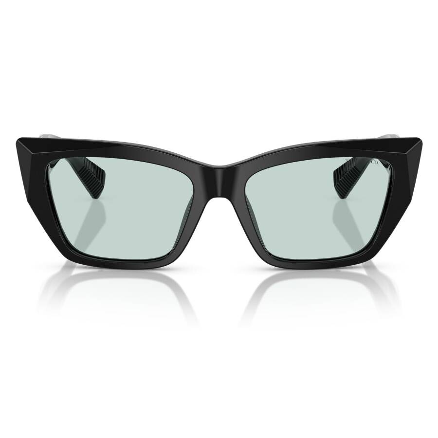 Tiffany & Co Tiffany Light Azure Cat Eye Ladies Sunglasses Tf4230f 8001d9 54 In Black