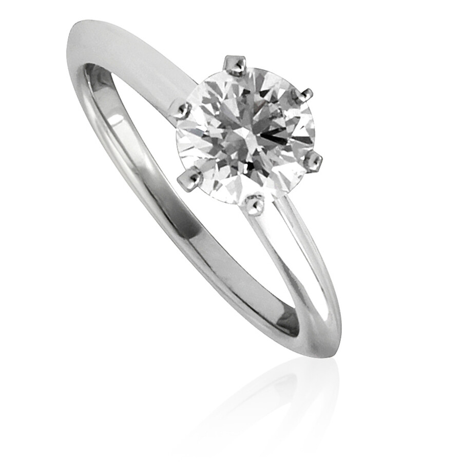 Tiffany & Co. Setting Engagement Ring In Platinum, Size 5.5 62855622