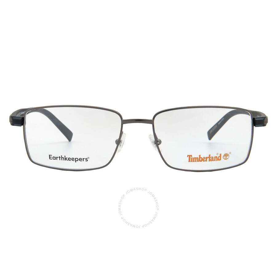 Timberland Demo Rectangular Men's Eyeglasses Tb1820 008 58