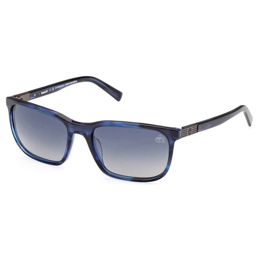 Timberland Gray Men Sunglasses In Blue