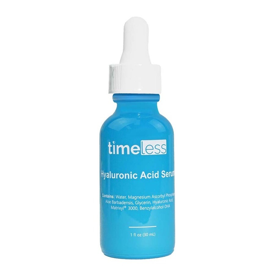 Timeless Skin Care Hyaluronic Acid Serum + Vitamin C 1 oz Skin Care 858588004763