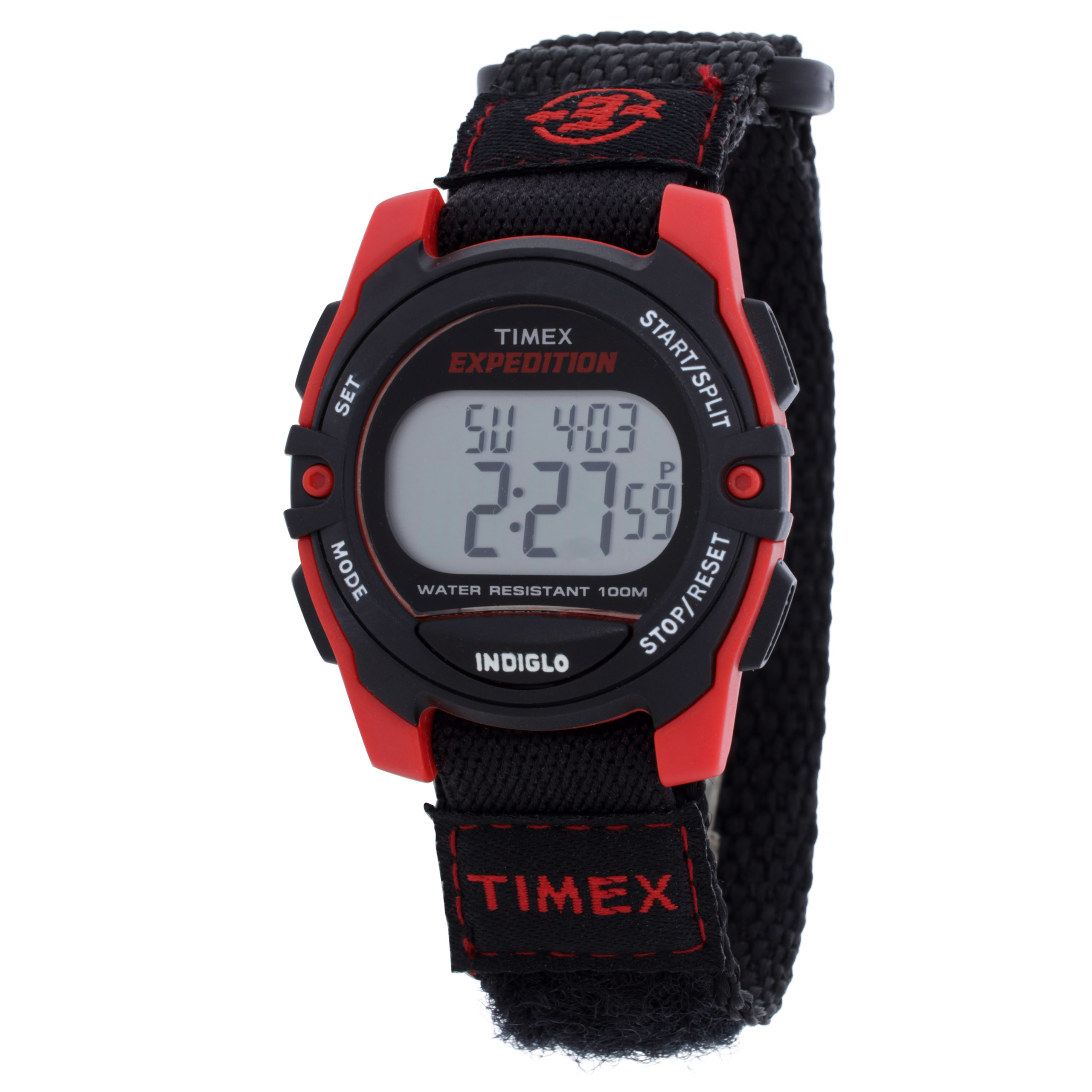 Timex Cat Quartz Digital Grey Dial Unisex Watch T49956