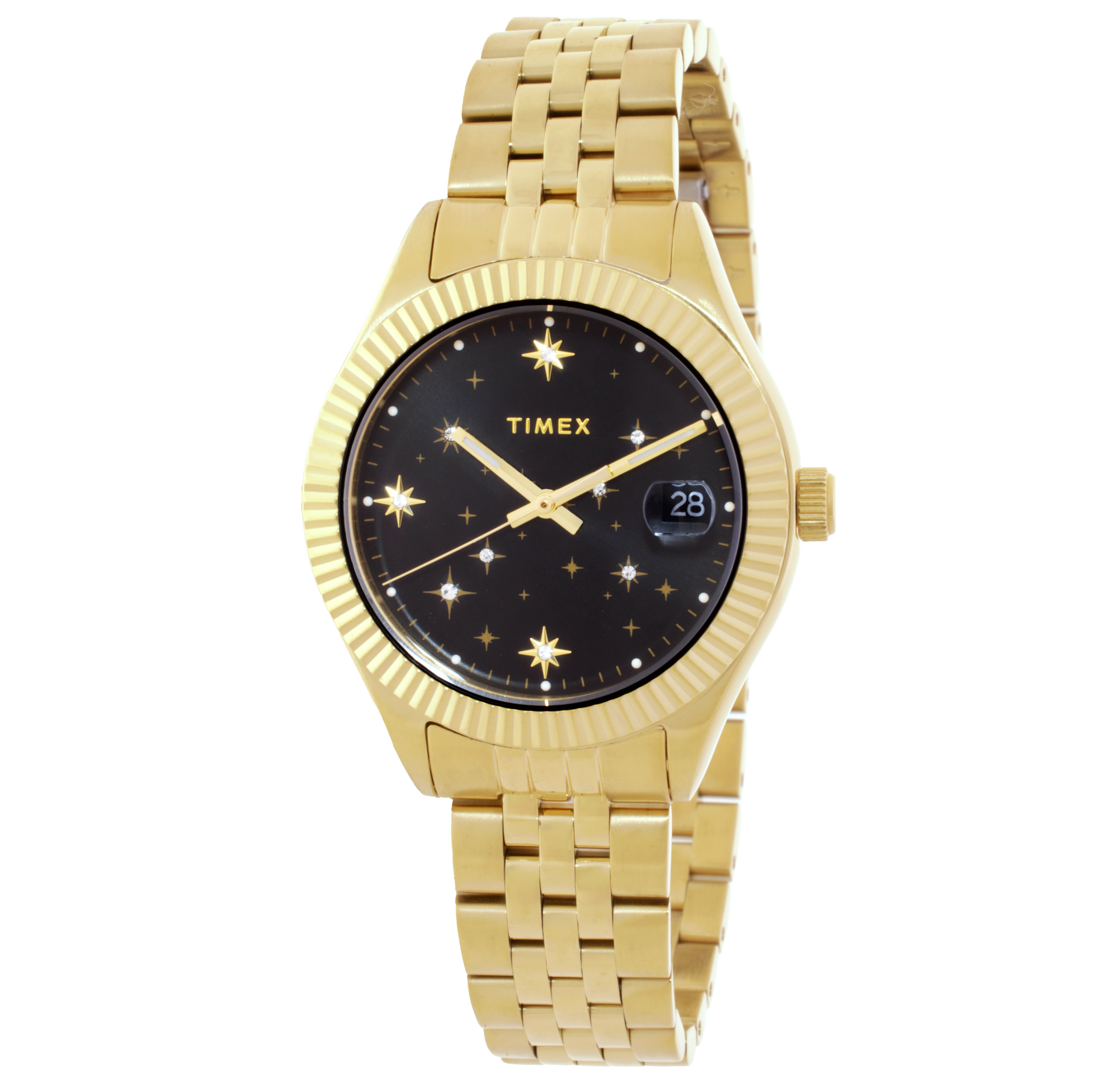 Timex Celestial Legacy Quartz Black Dial Ladies Watch TW2W21700