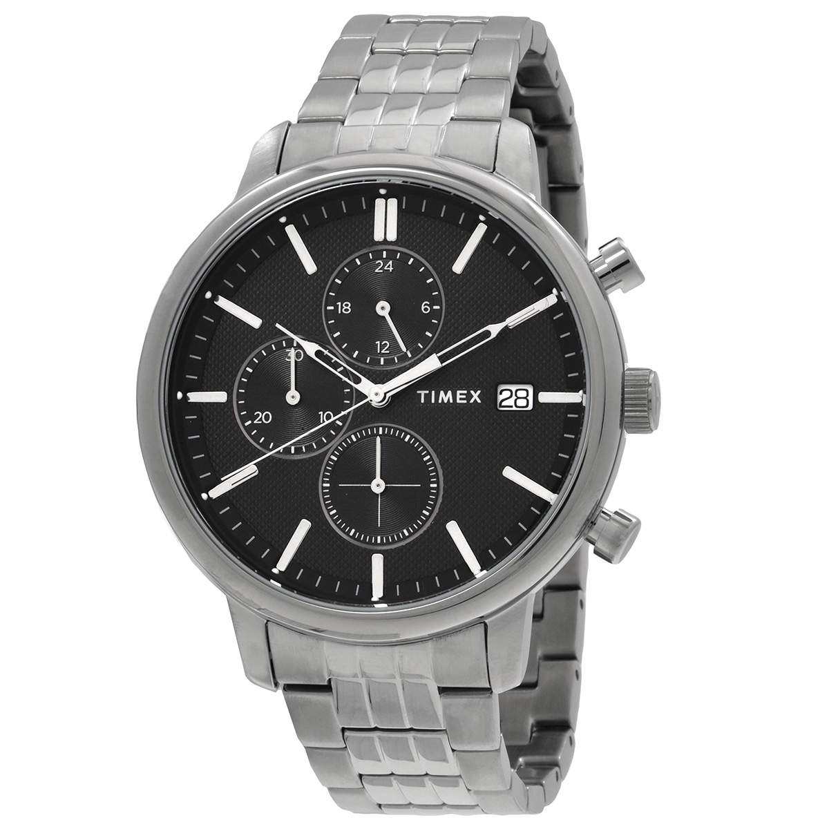 Timex Chicago Chronograph Quartz Black Dial Men's Watch TW2V01600
