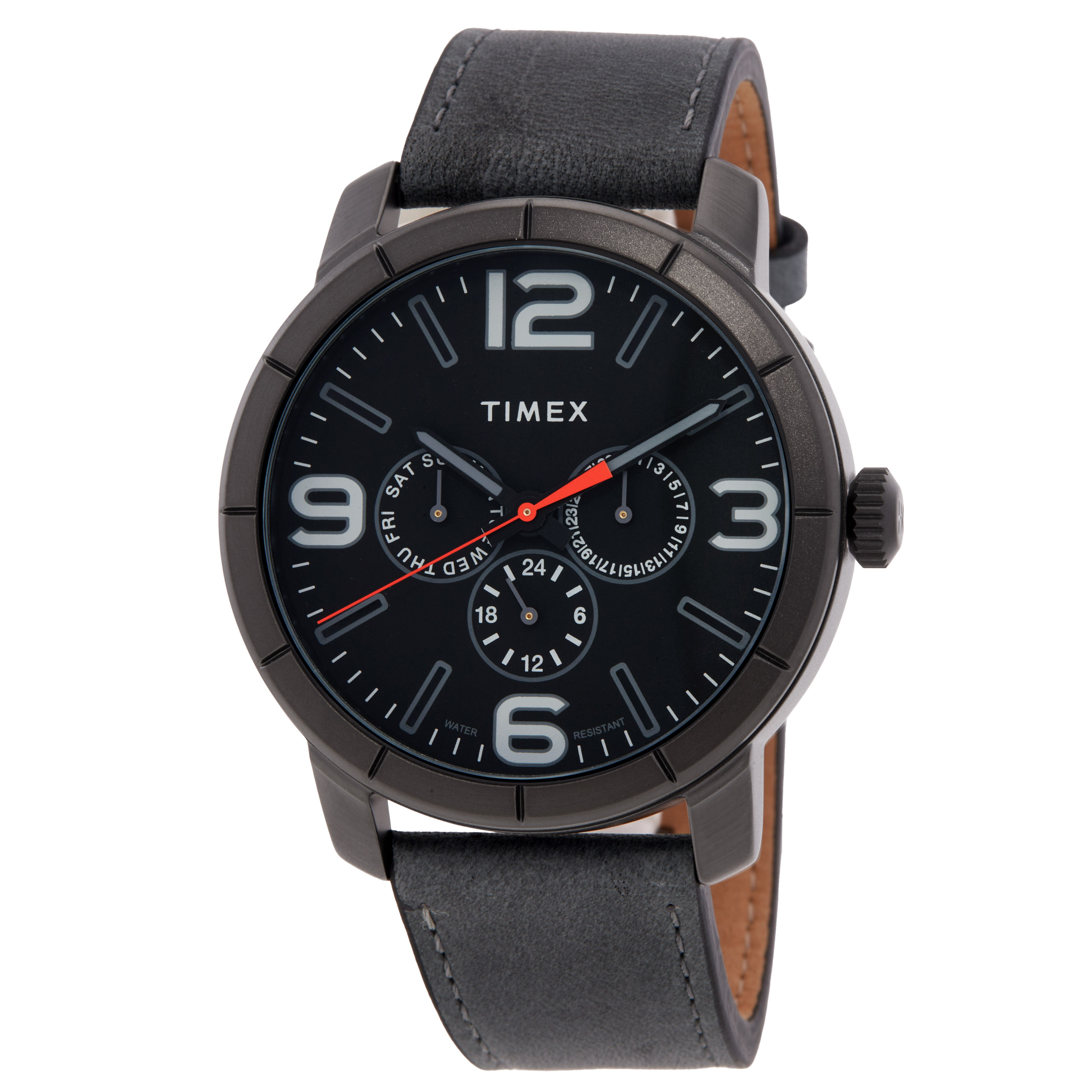 Timex City Multifunction Quartz Black Dial Men's Watch TW2U15200