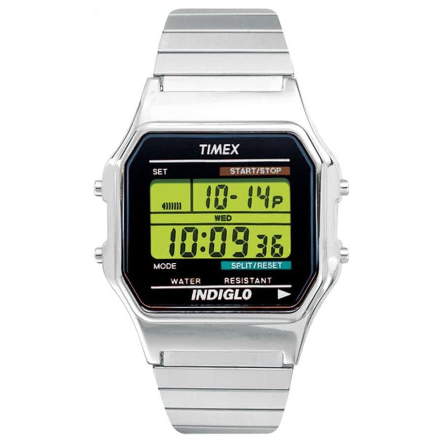 Timex Classic Digital Quartz Green Dial Men's Watch T78582