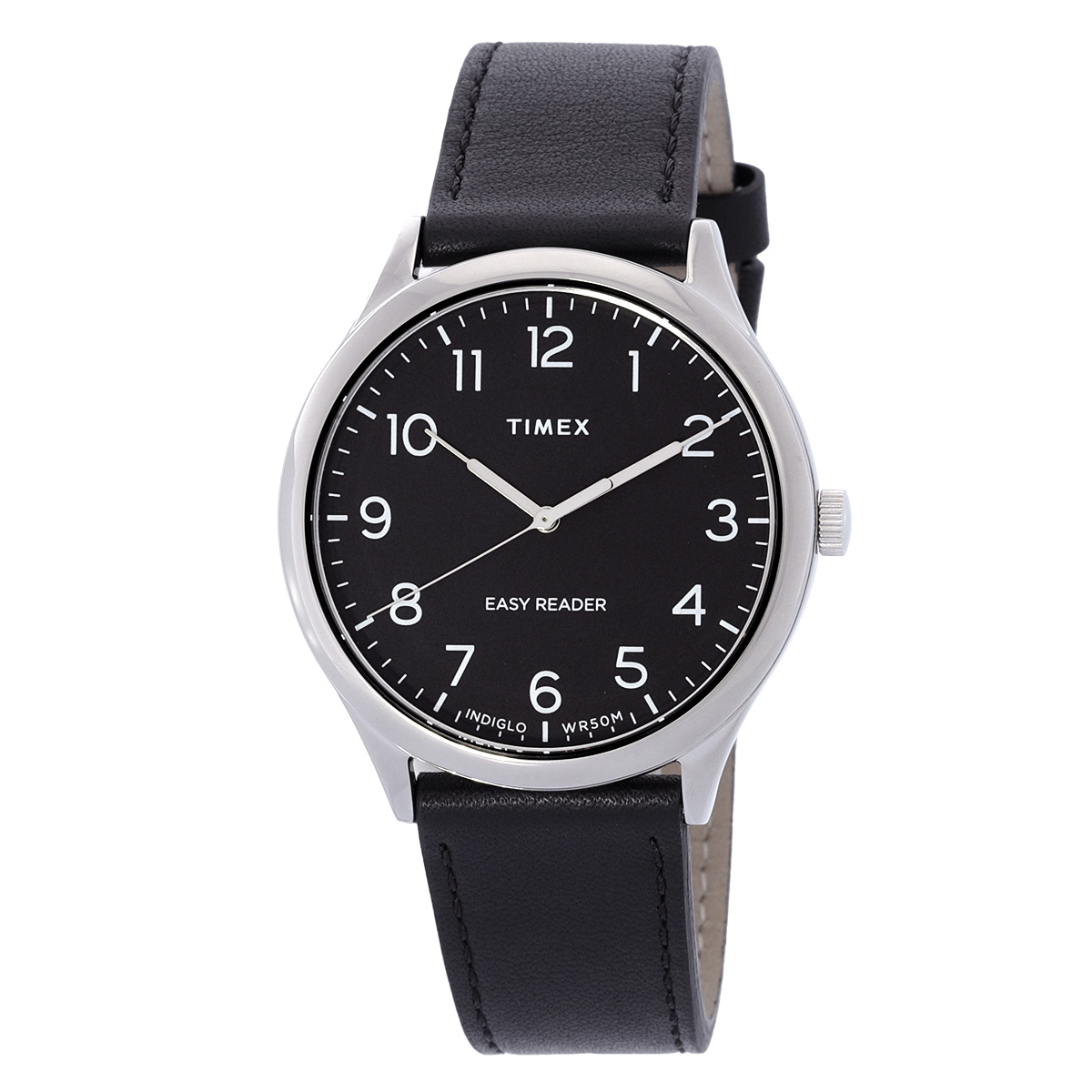 Timex Easy Reader Main Line Quartz Black Dial Men's Watch TW2U22300
