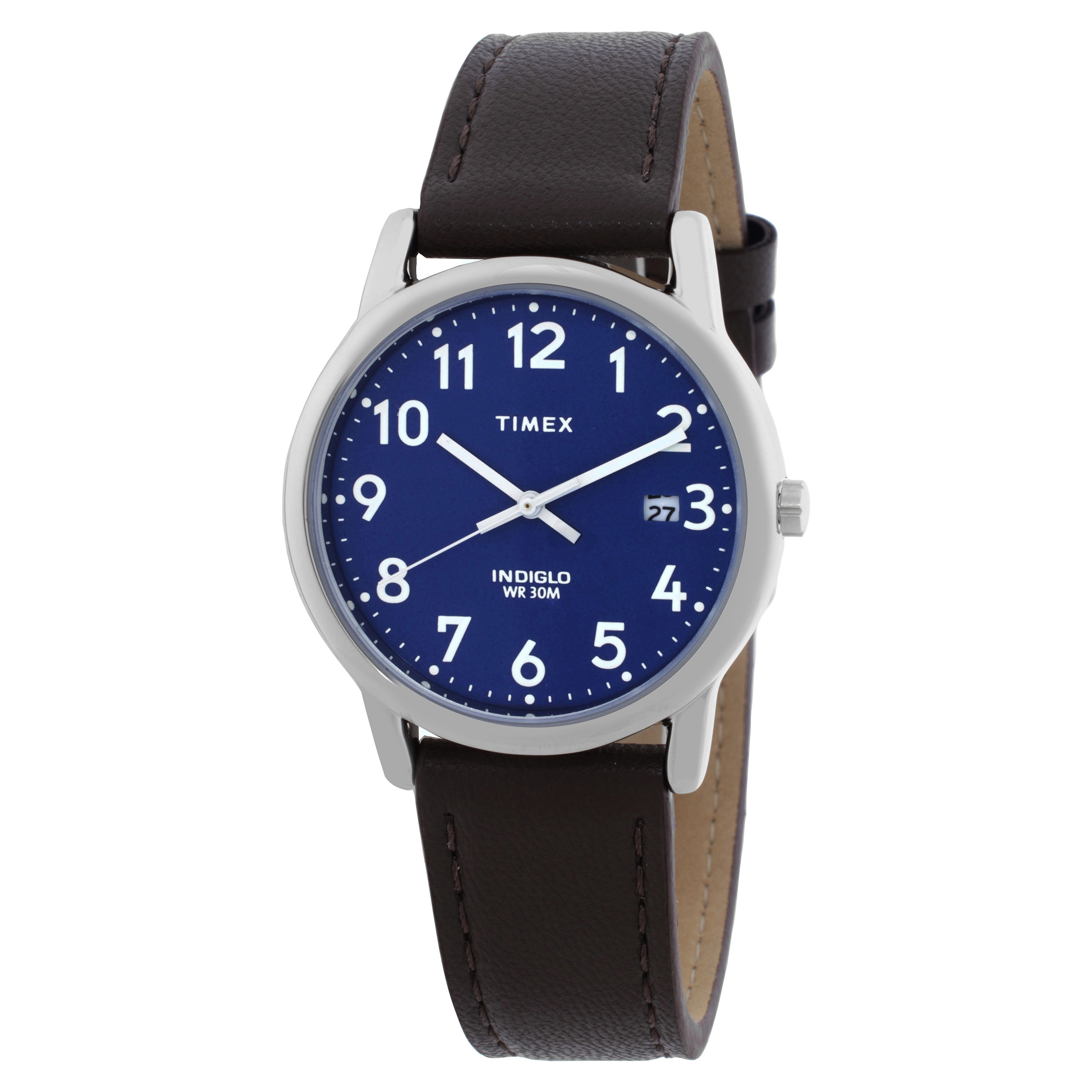 Timex Easy Reader Quartz Blue Dial Ladies Watch TW2V75200