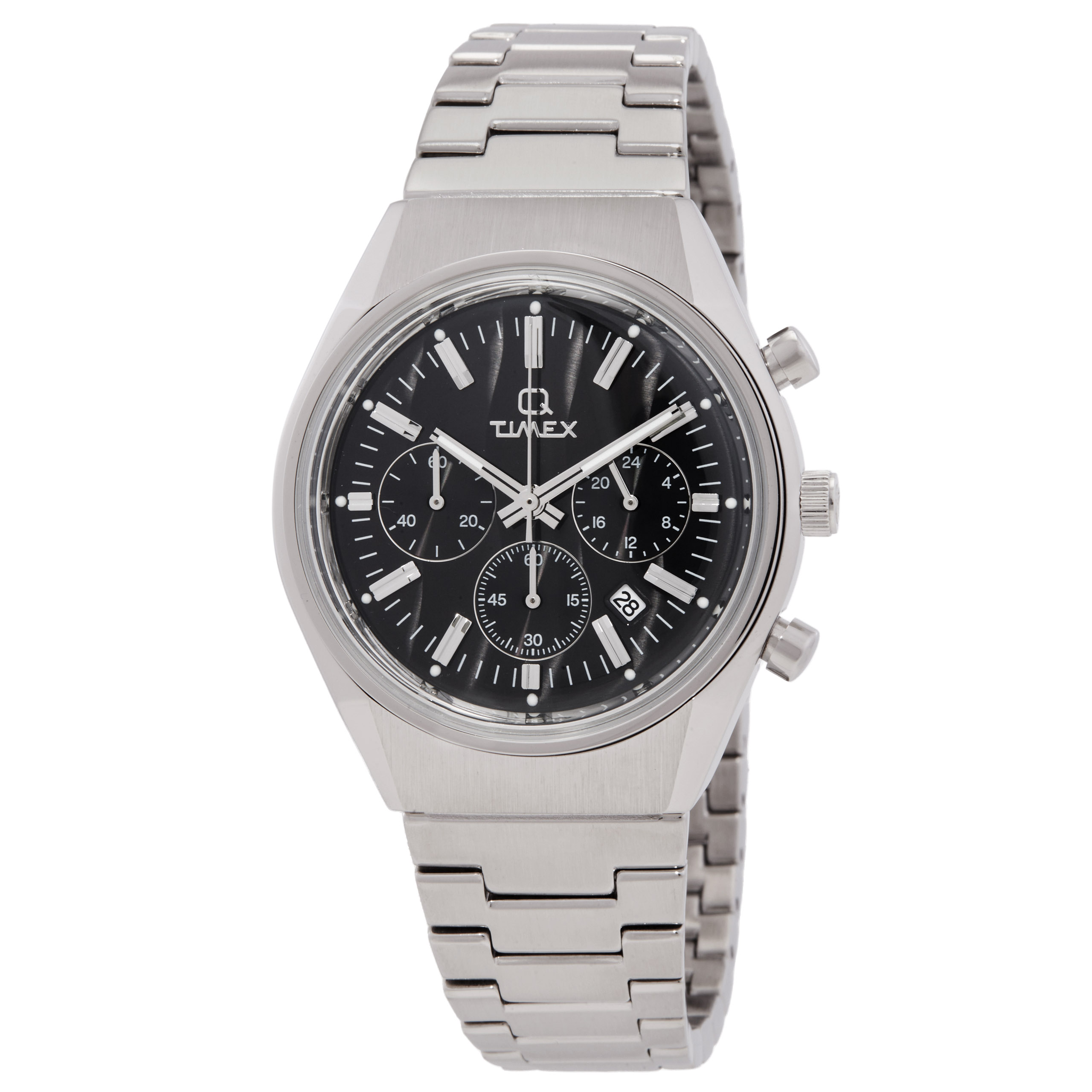 Timex Falcon Eye Chronograph Quartz Black Dial Men's Watch TW2Y34800