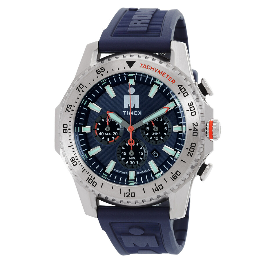 Timex Ironman Adrenaline Chronograph Quartz Blue Dial Men's