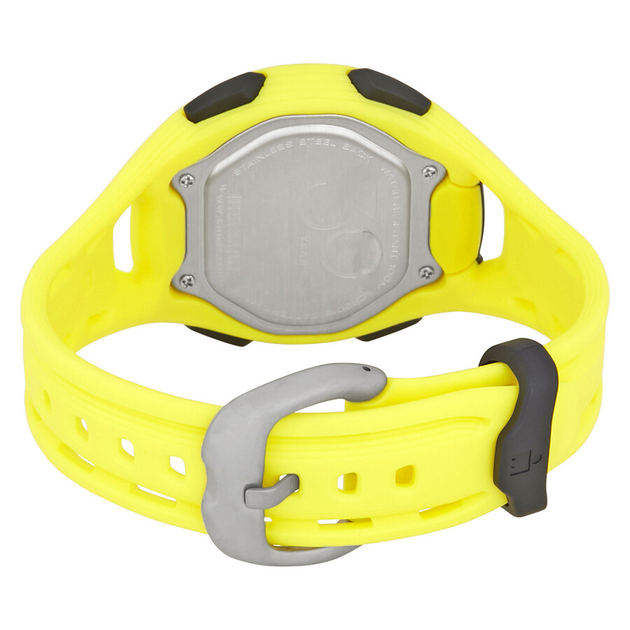 Timex Ironman Yellow Resin Unisex Digital Watch TW5M01800JV Timex