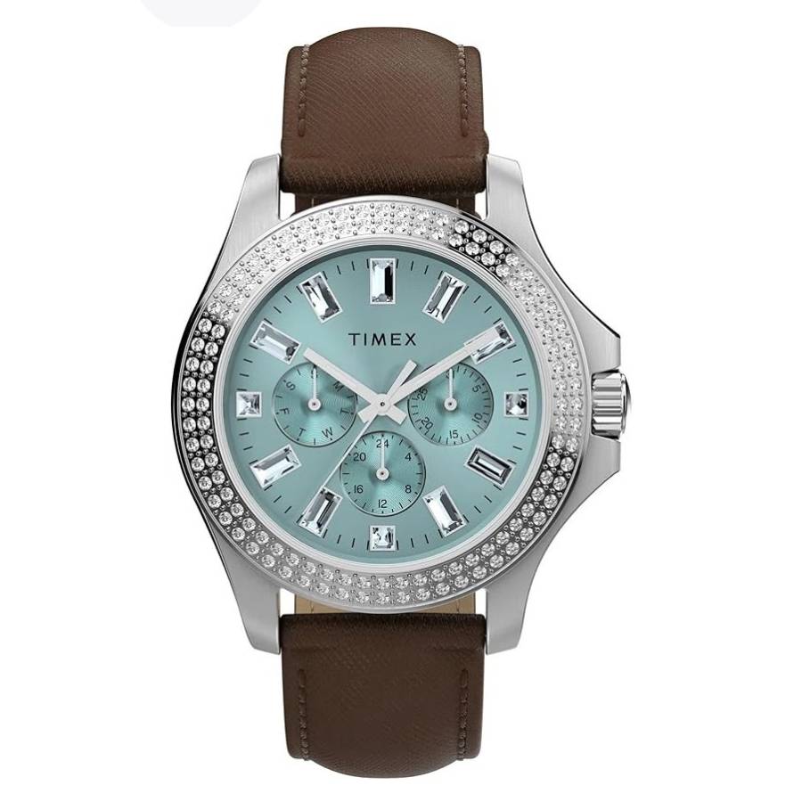 Timex Kaia Quartz Crystal Blue Dial Ladies Watch TWH6Z5910