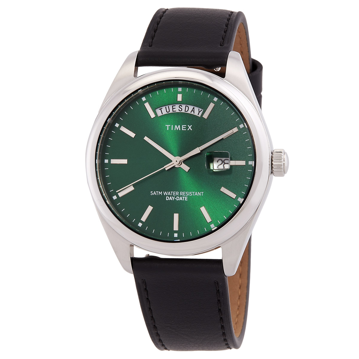 timex-legacy-quartz-green-dial