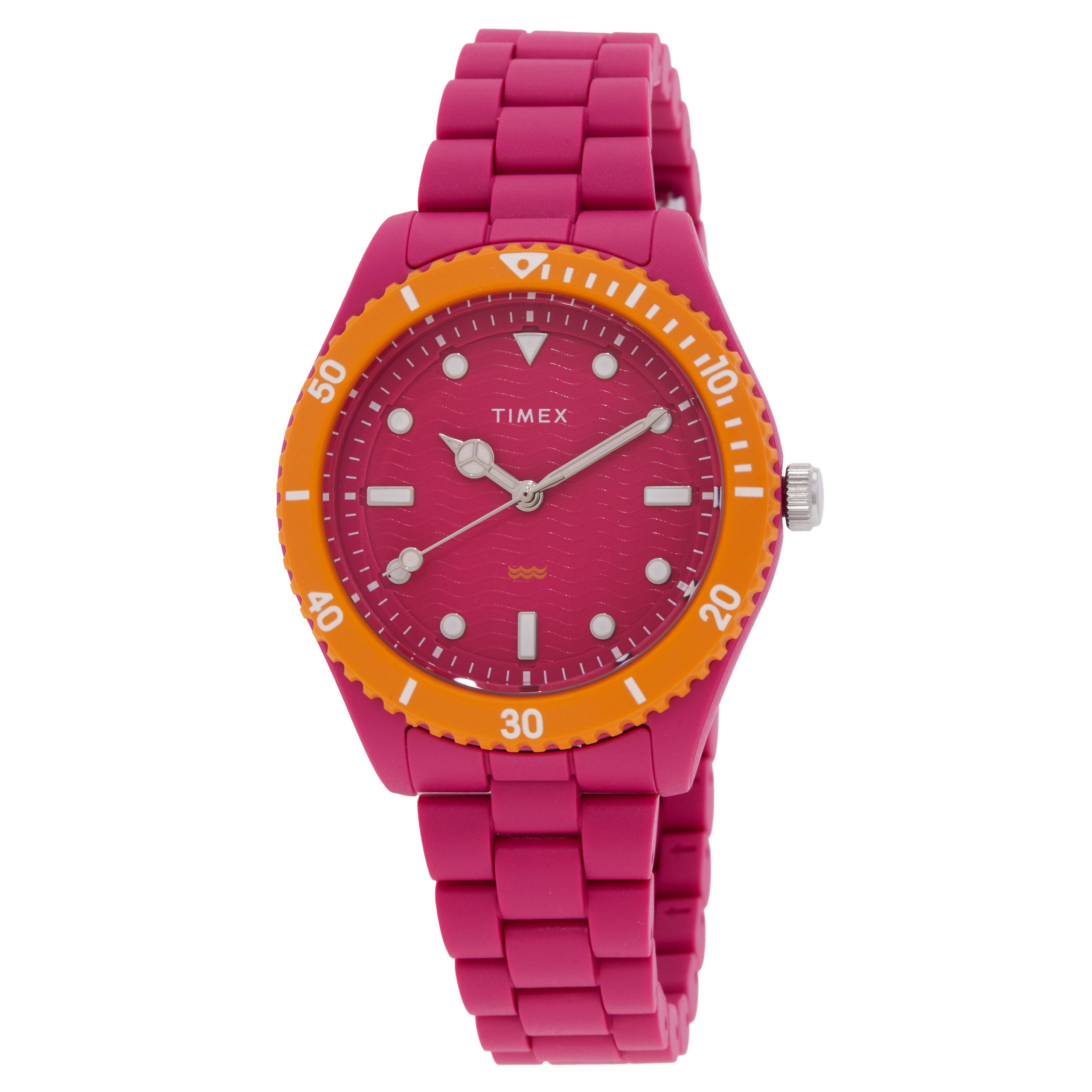 Timex Legacy Quartz Pink Dial Ladies Watch TW2Y04600