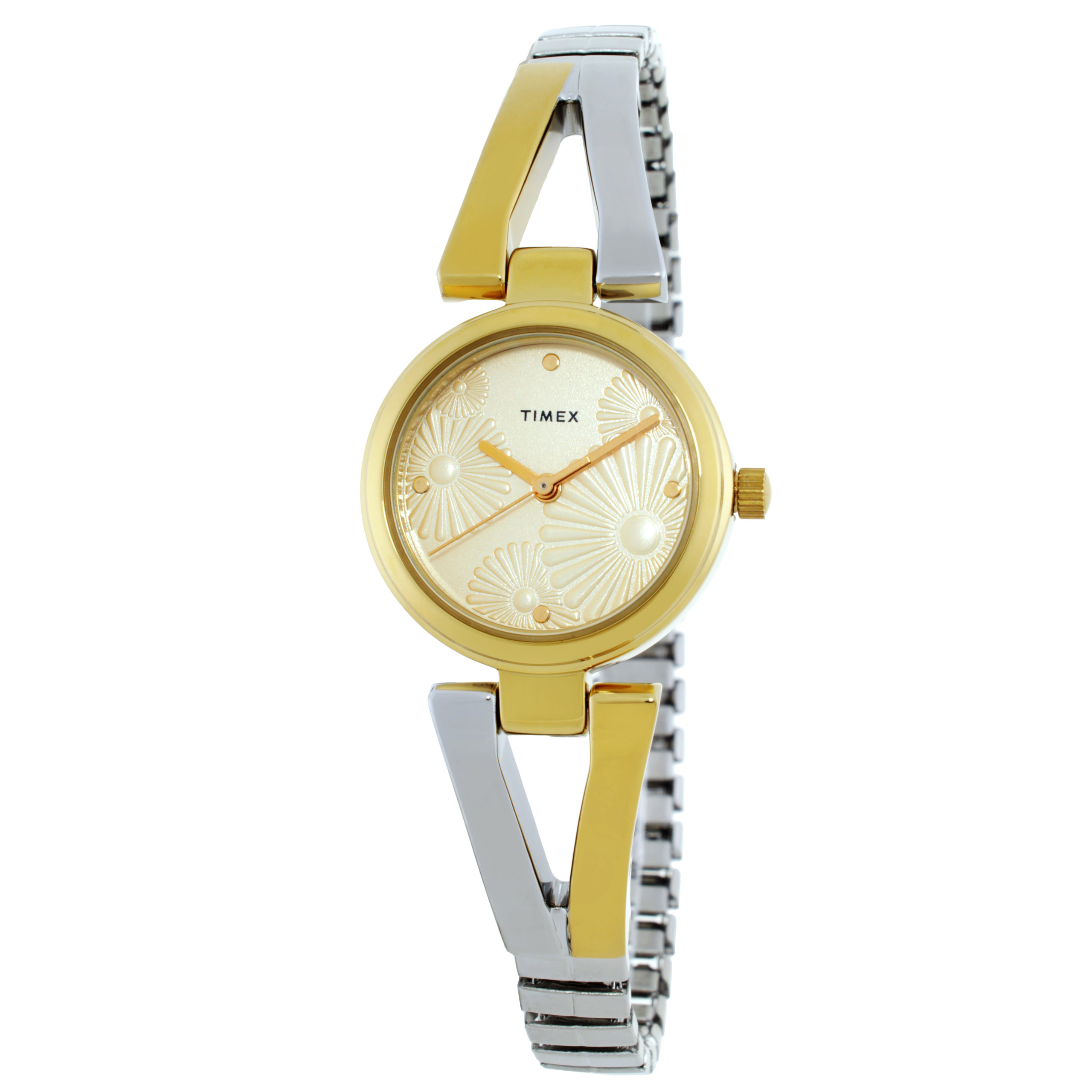 Timex Main Street Quartz Champagne Dial Ladies Watch TW2U80700