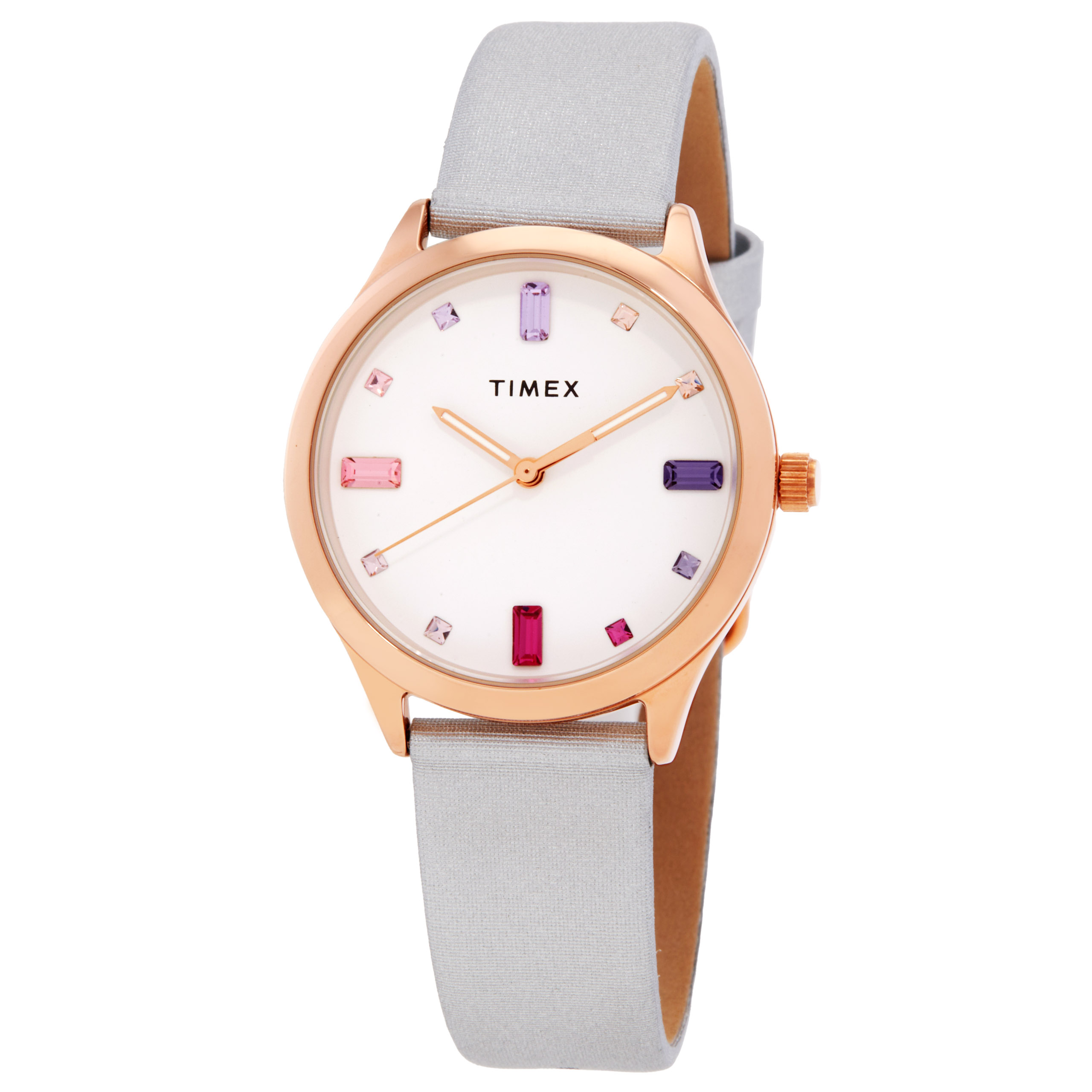 Timex Main Street Quartz Crystal White Dial Ladies Watch TWH6Z4410BR