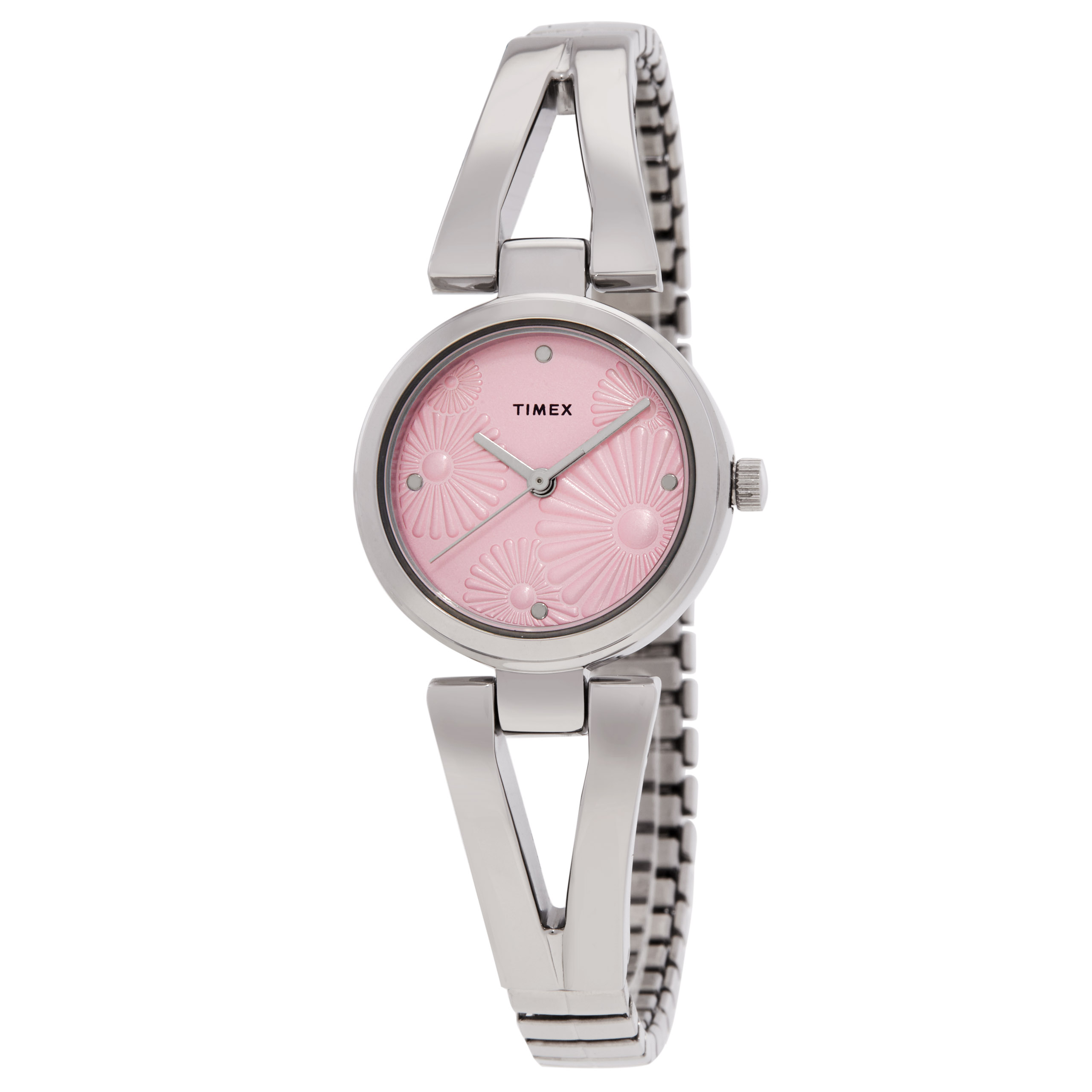Timex Main Street Quartz Pink Dial Ladies Watch TW2U82300