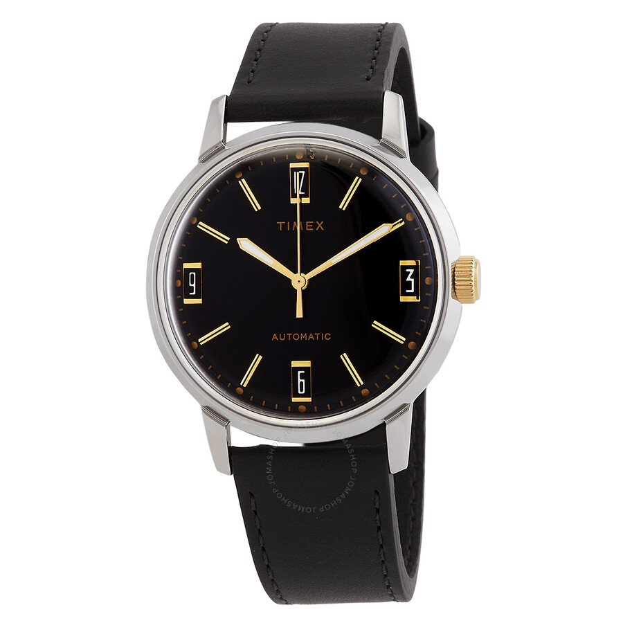 Marlin® Automatic 40mm Leather Strap Watch - TW2W33900