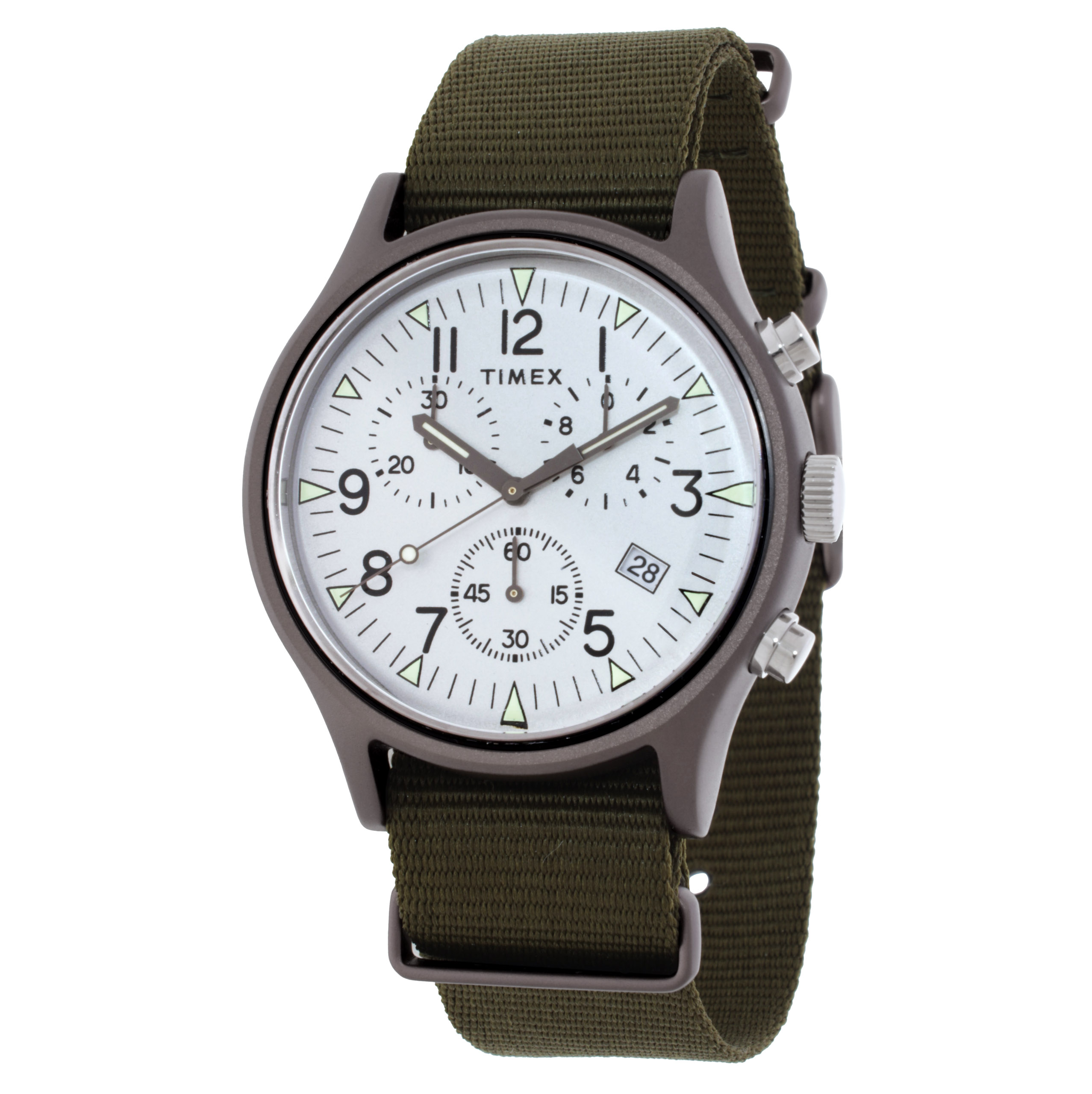 Timex MK1 Chronograph Quartz Silver Dial Men's Watch TW2R67900