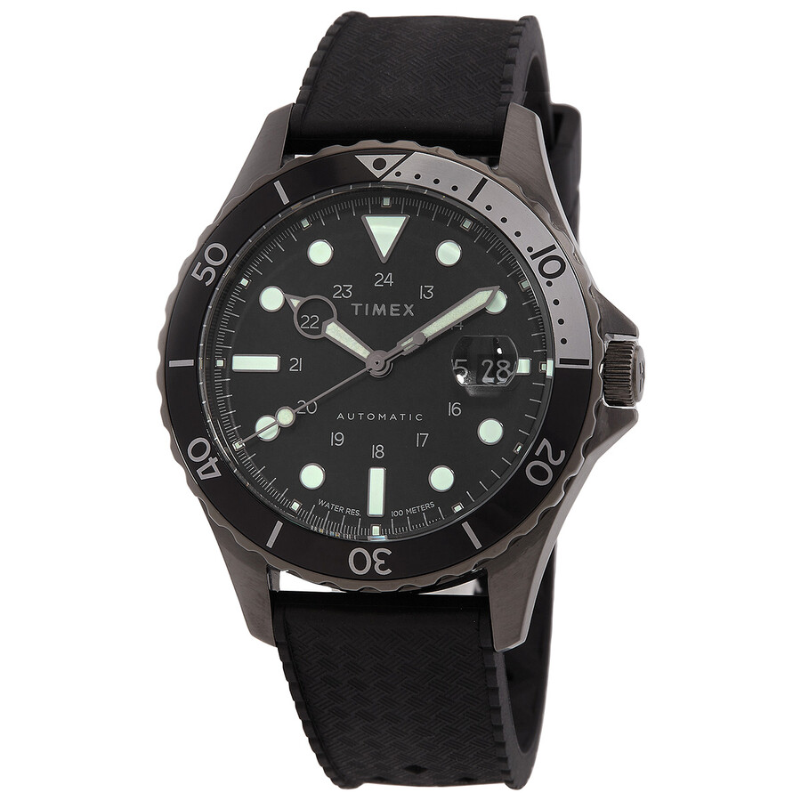 Timex Navi Automatic Black Dial Men's Watch TW2U99900