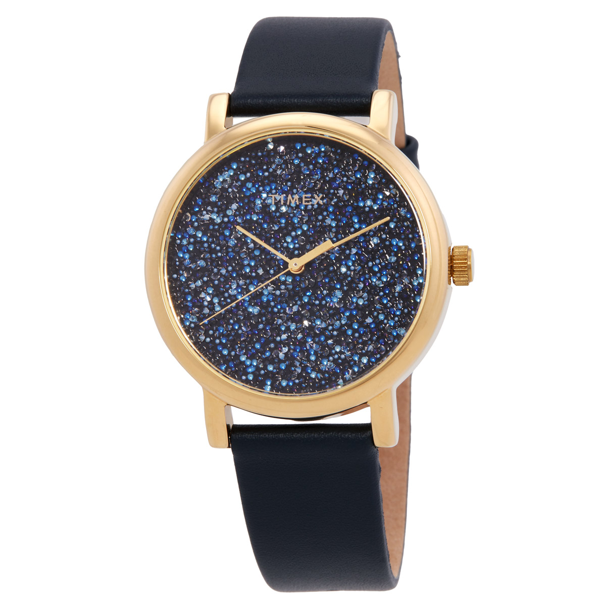 Timex Opulence Quartz Blue Dial Ladies Watch TW2R98100