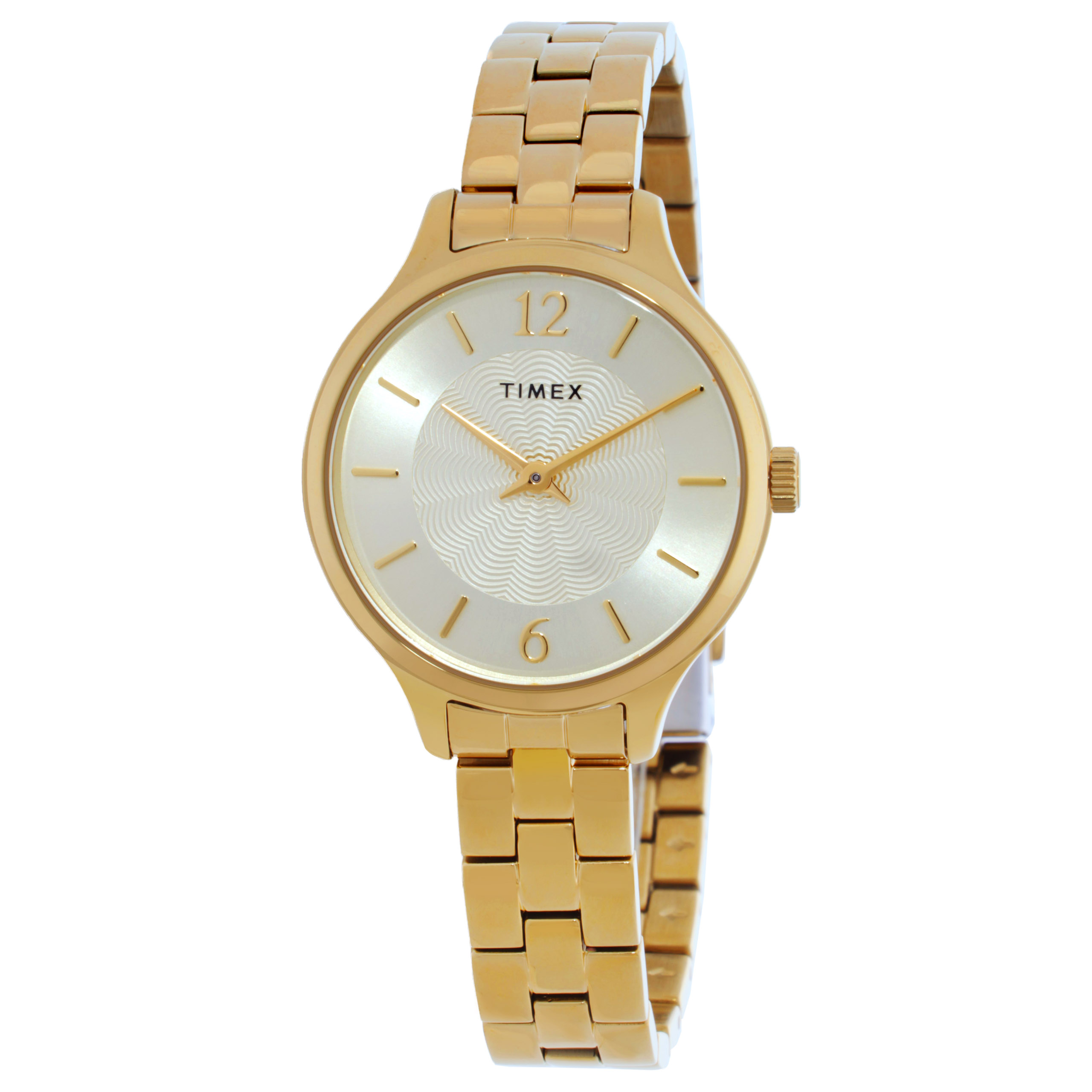Timex Peyton Quartz Gold Dial Ladies Watch TW2W98200