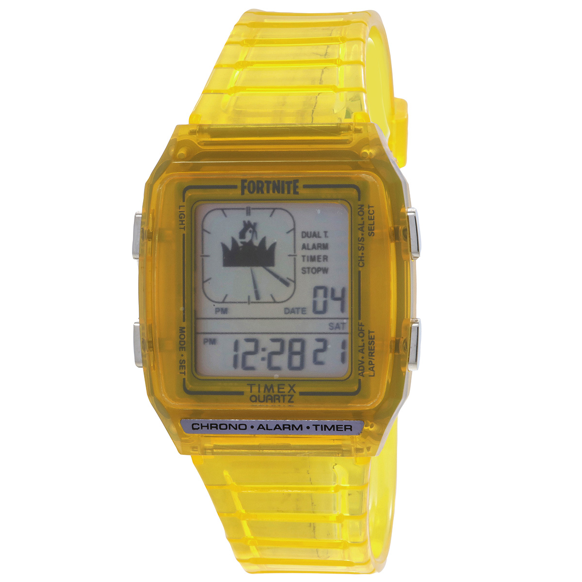 Timex Q Timex LCA x Fortnite Alarm Quartz Digital Unisex Watch TW2W96600