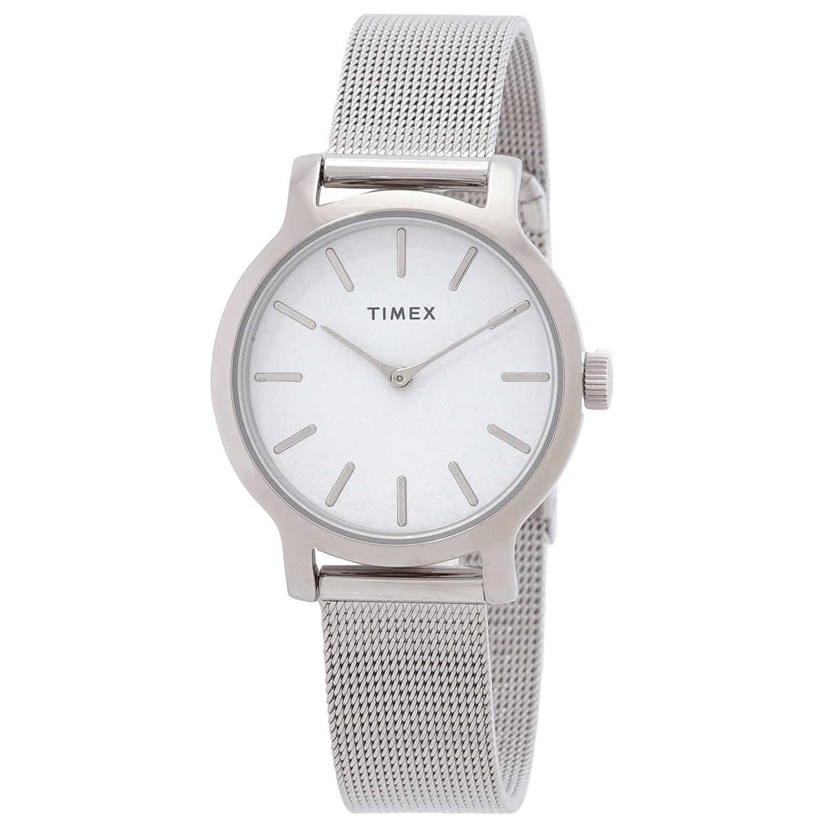 Timex Transcend Quartz White Dial Ladies Watch TW2U86700VQ