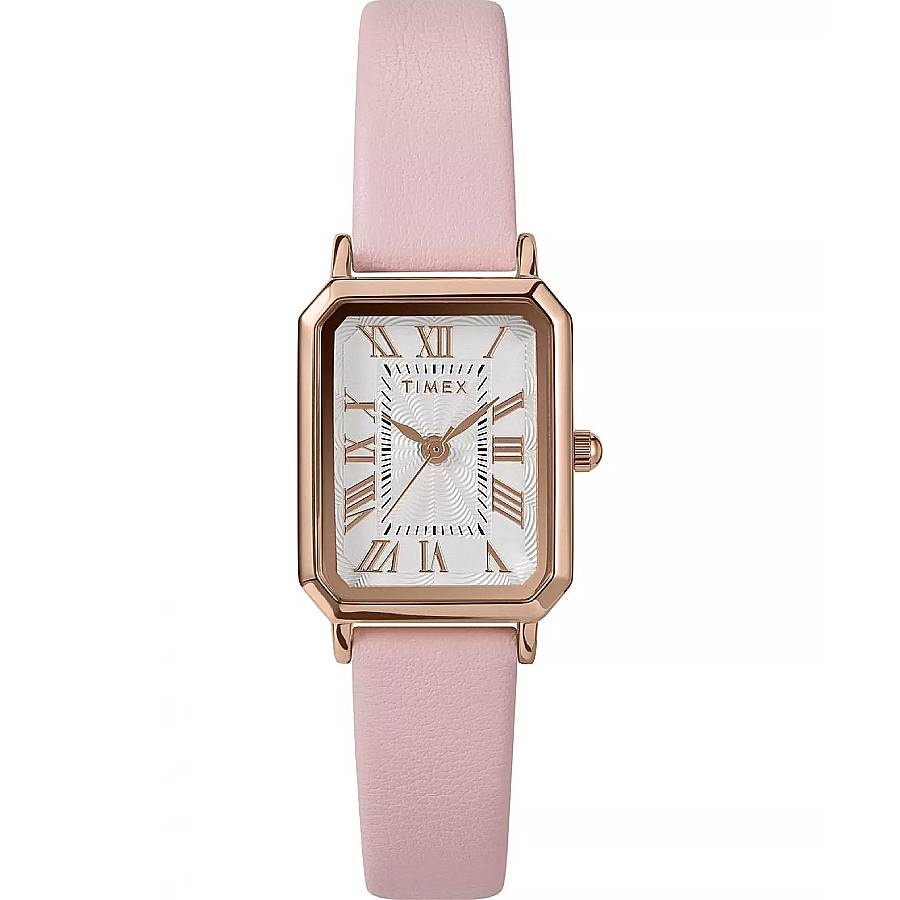 Timex Trend Quartz White Dial Ladies Watch TW2Y01100JI