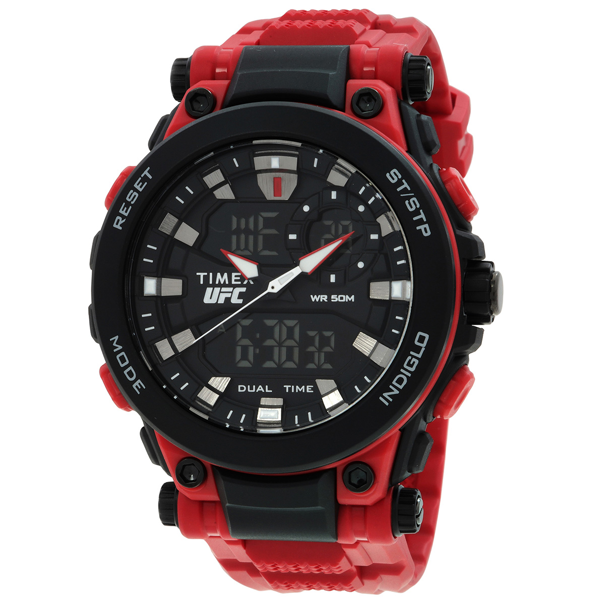 Timex UFC Impact Quartz Analog-Digital Black Dial Men's Watch TW5M53000