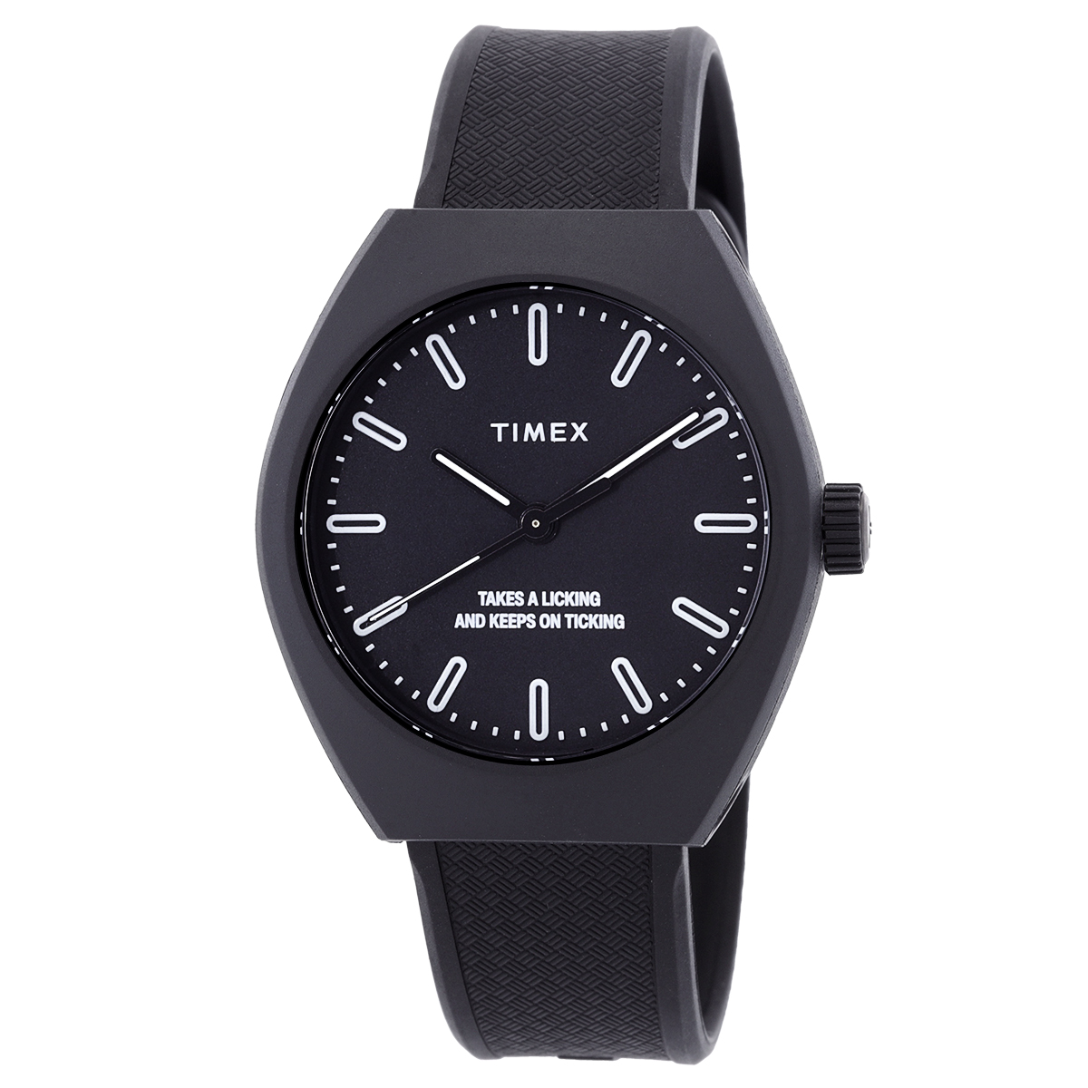 Timex Urban Pop TW2W42100 Orologio Unisex - Cassa E Cinturino In Plastica Nera (40mm) - Moda Sostenibile E Stilosa - 3