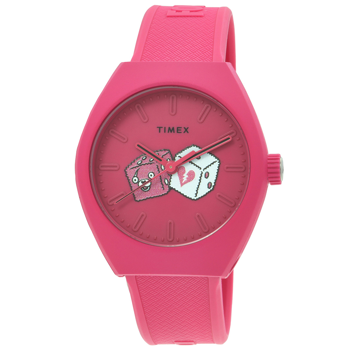 Timex Urban Pop x Fortnite Quartz Pink Dial Men's Watch TW2W96800