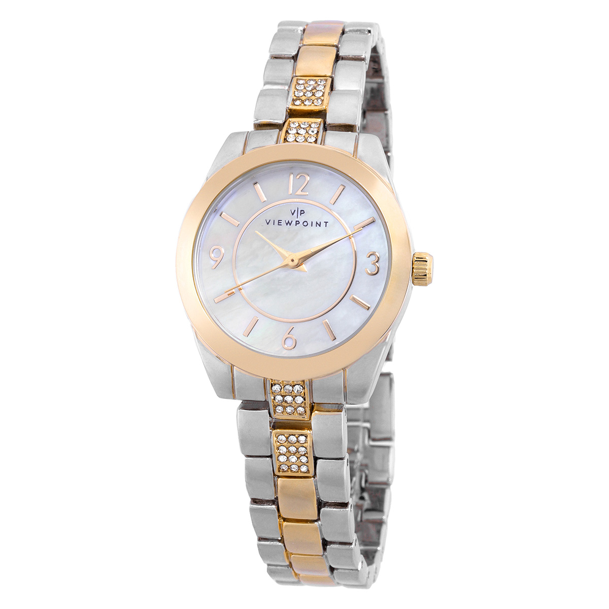 Timex Viewpoint Quartz Crystal Ladies Watch CC3D86000