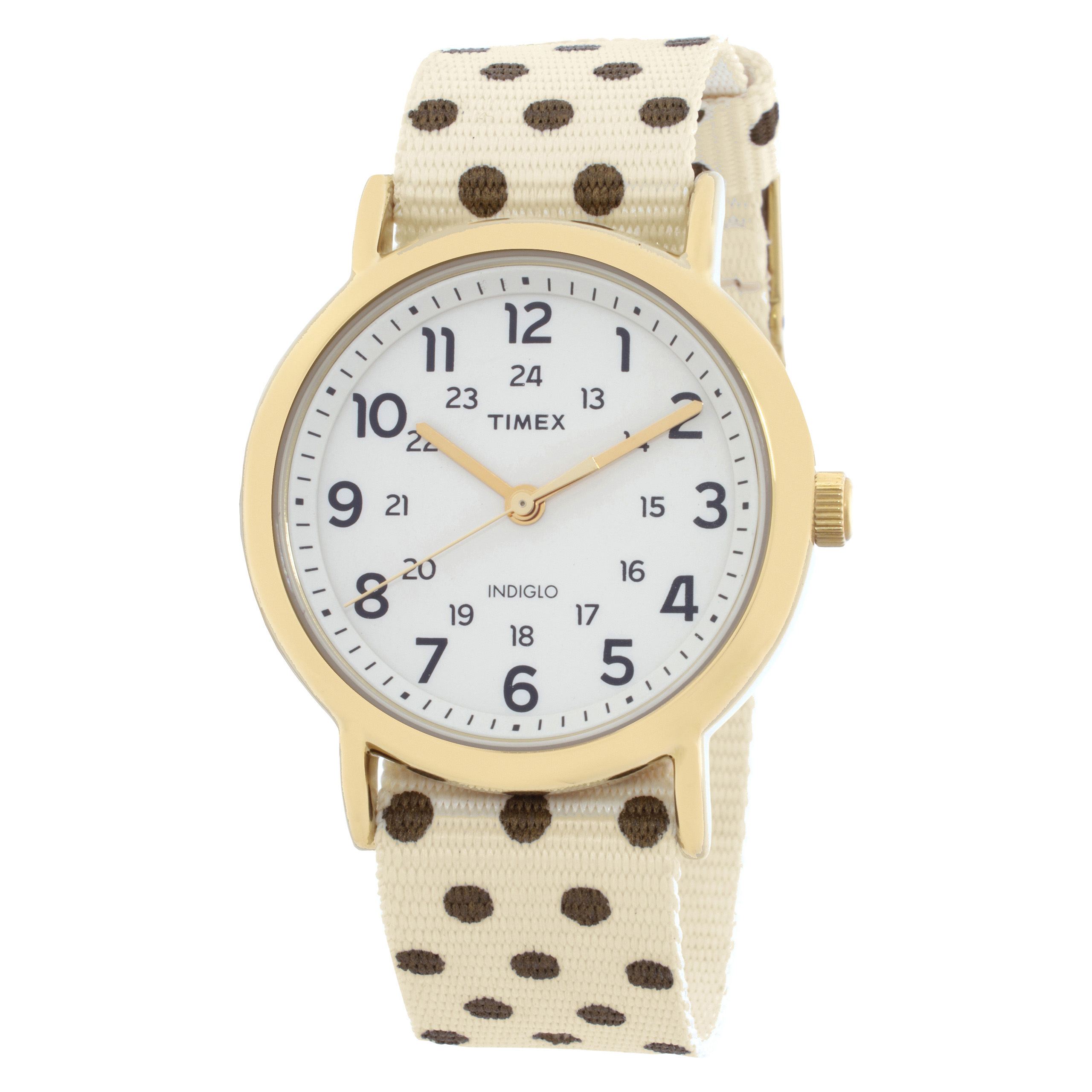 Timex Weekender Reversible Dots Quartz Watch TW2P66100
