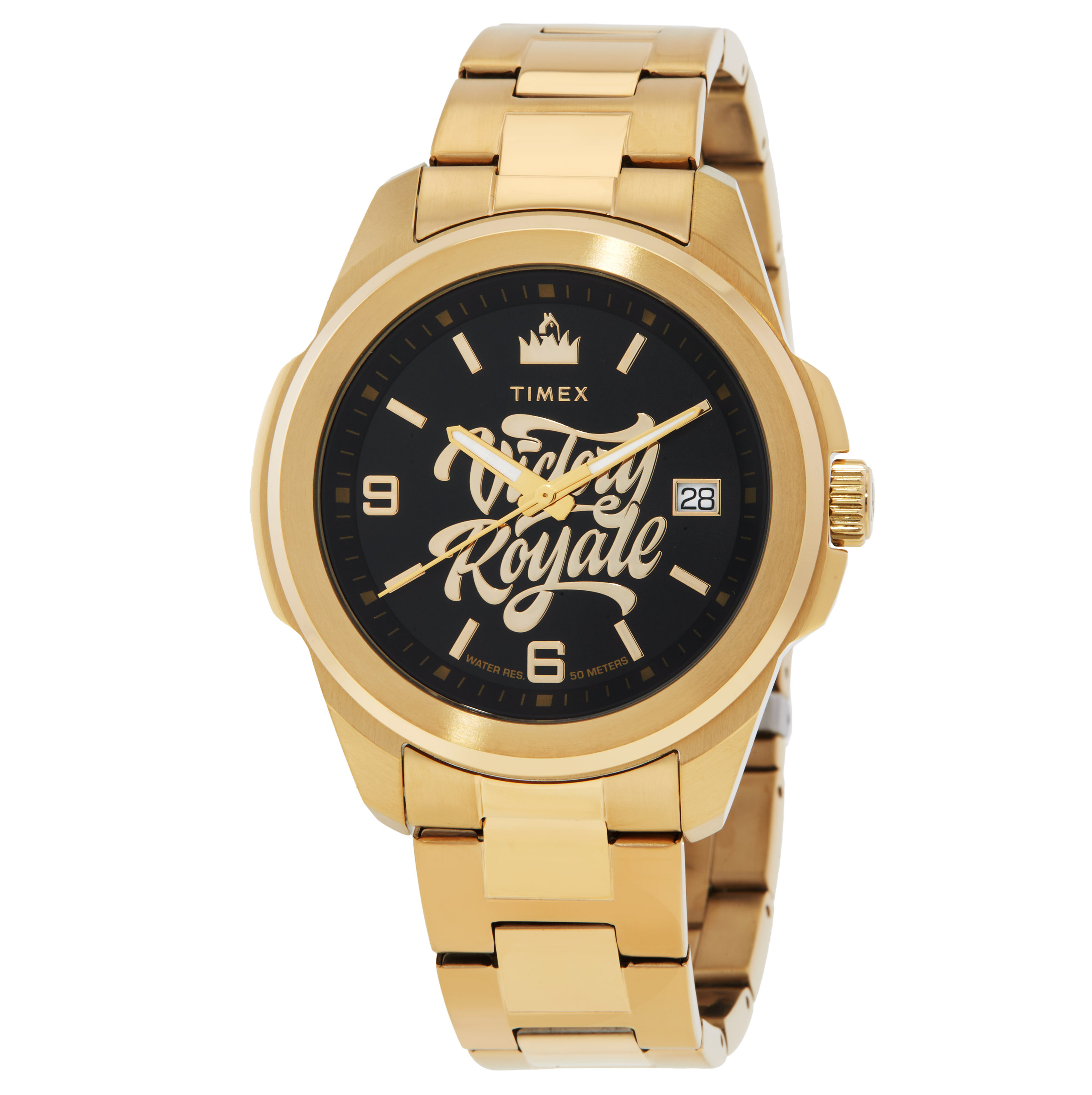 Timex X Fortnite Essex Quartz Black Dial Men's Watch TW2Y47200