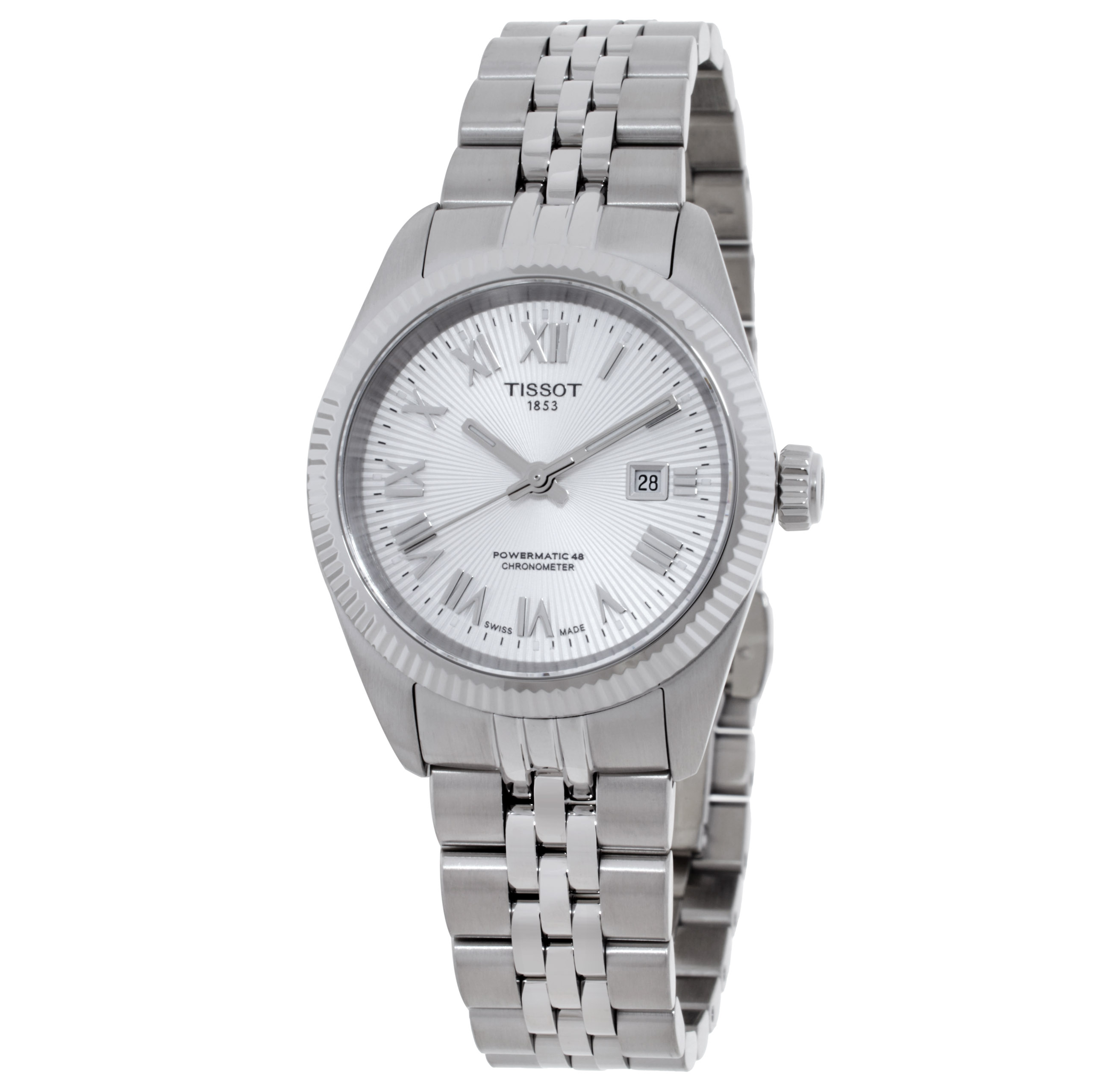 Tissot Ballade Automatic Silver Dial Ladies Watch T1562081103300