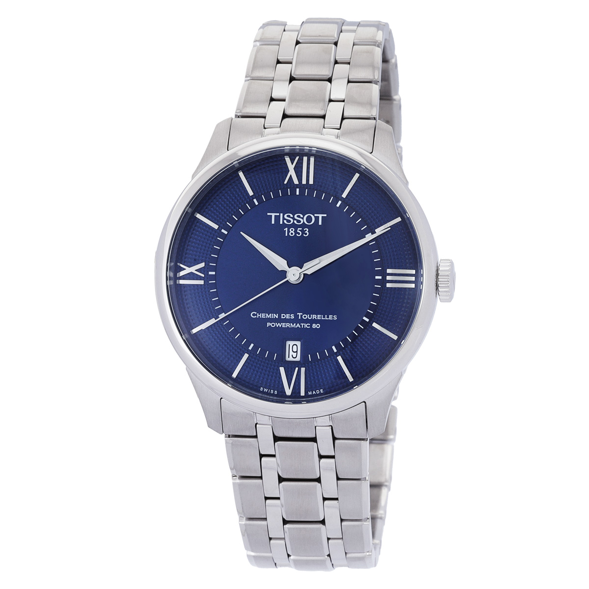 Tissot Chemin Des Tourelles Automatic Blue Dial Men's Watch T1398071104800