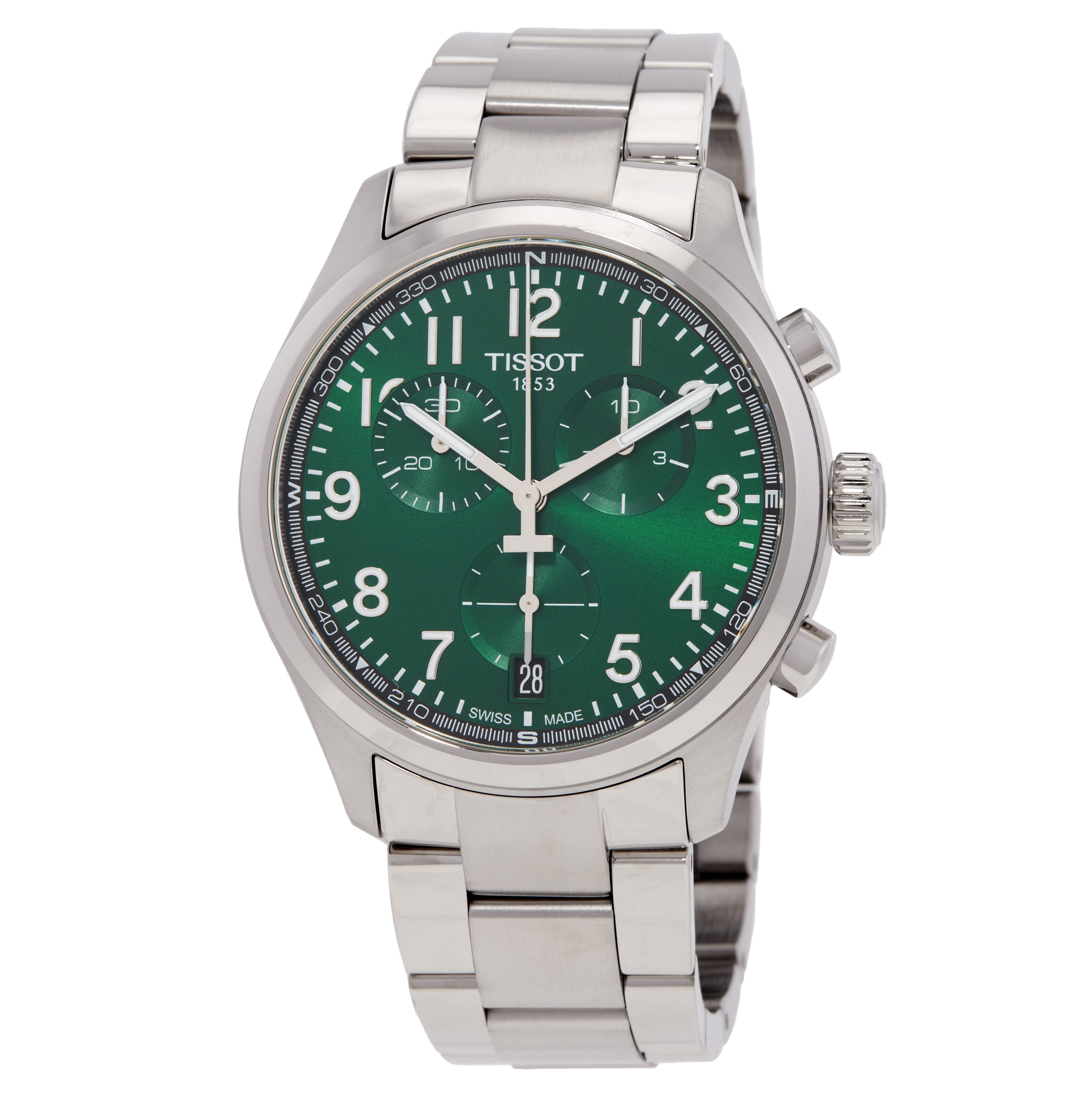 Tissot Chrono L Quartz Green Dial Men's Watch T116.417.11.092.00