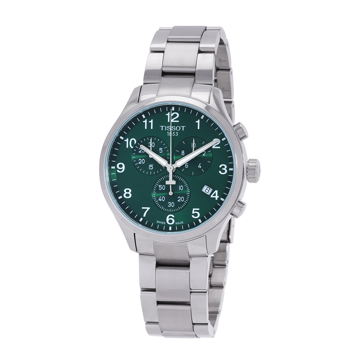 Tissot Chrono XL Classic Quartz Green Dial Men's Watch T116.617.11