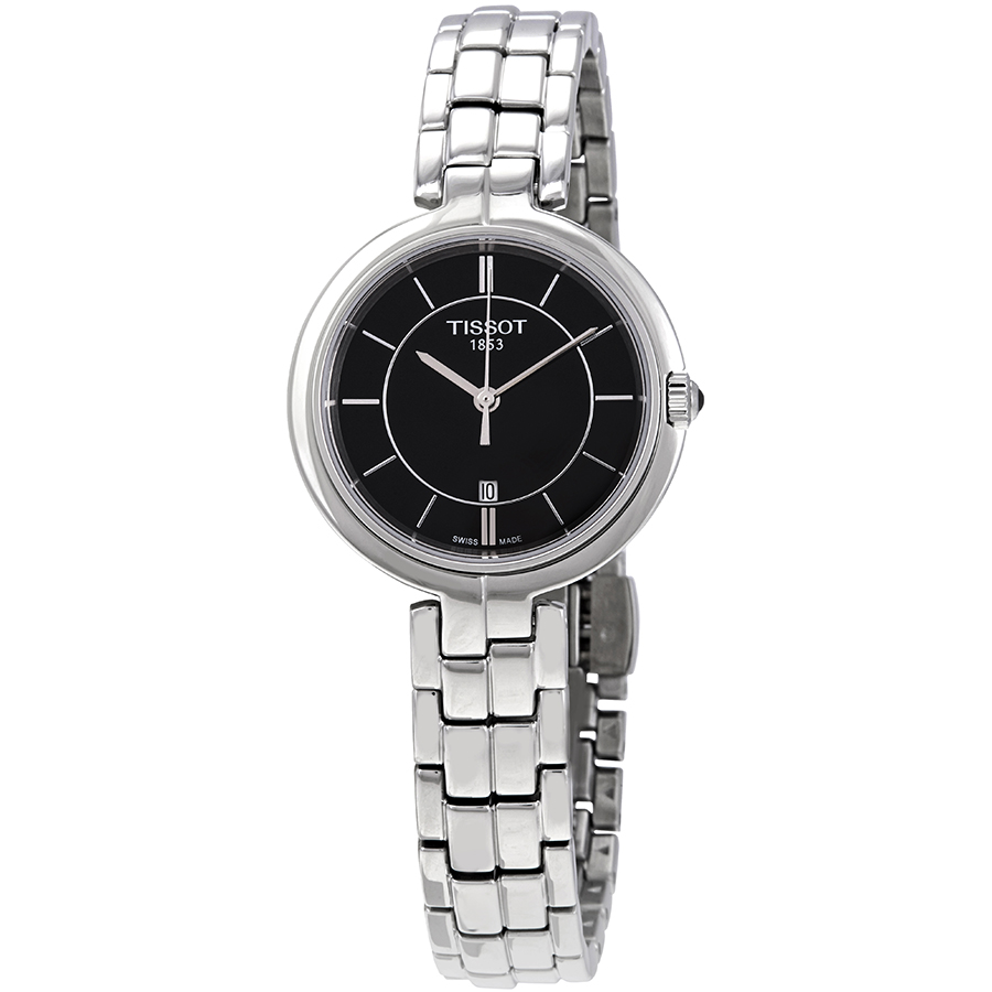 Flamingo чёрный циферблат Ladies Stainless Steel