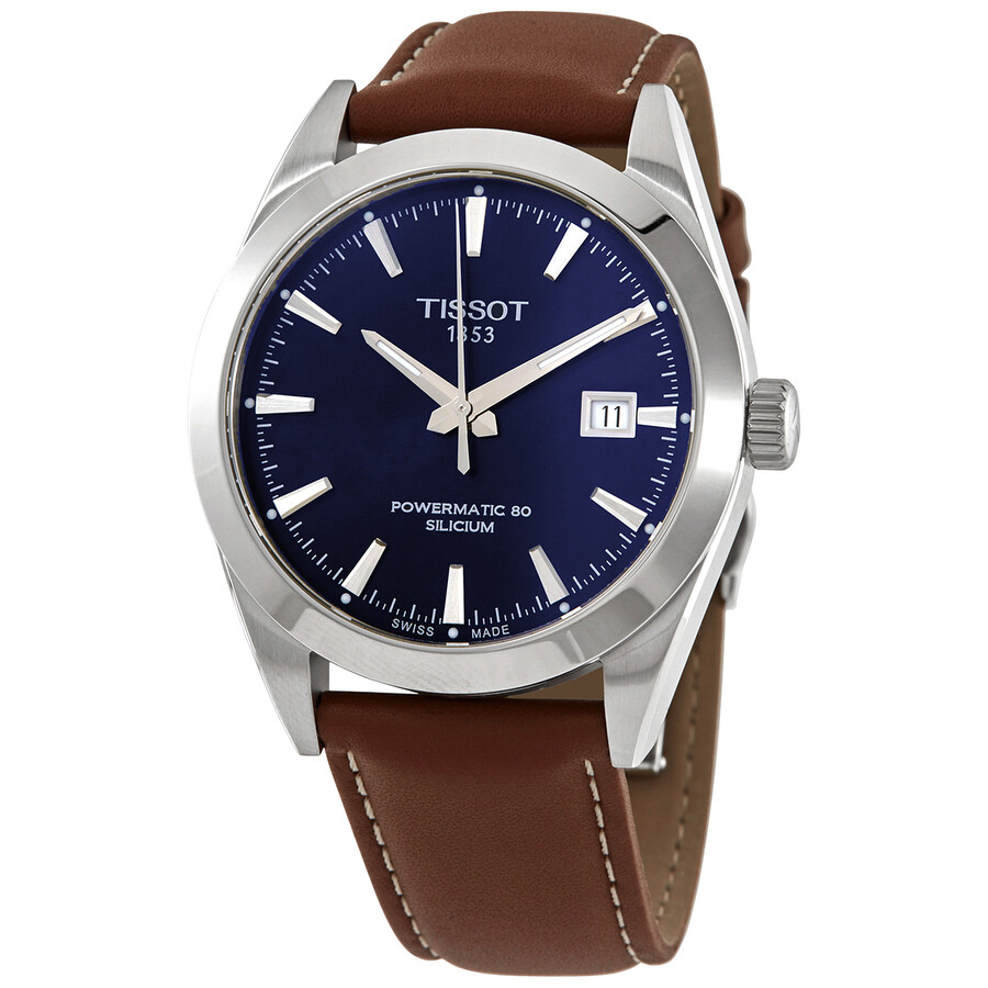 tissot gentleman automatic blue