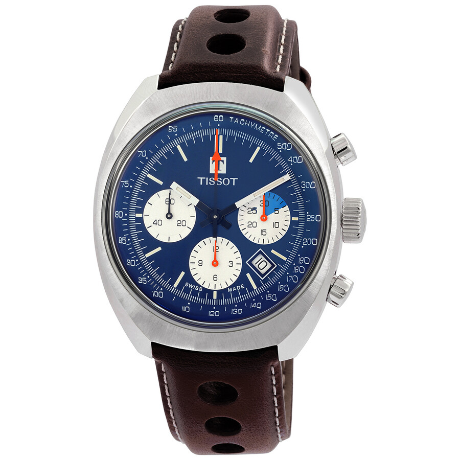 Tissot Heritage Chronograph Automatic Blue Dial Unisex Watch T124