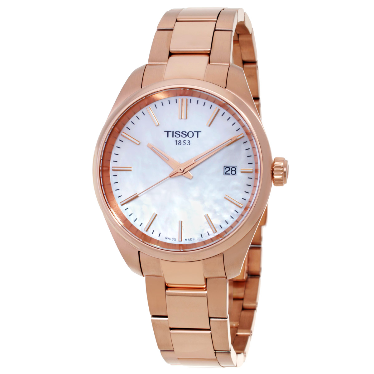 ladies dress watches under 100 Citizen Ladies Eco-Drive WR100 Stainless Steel Bracelet Watch White Dial