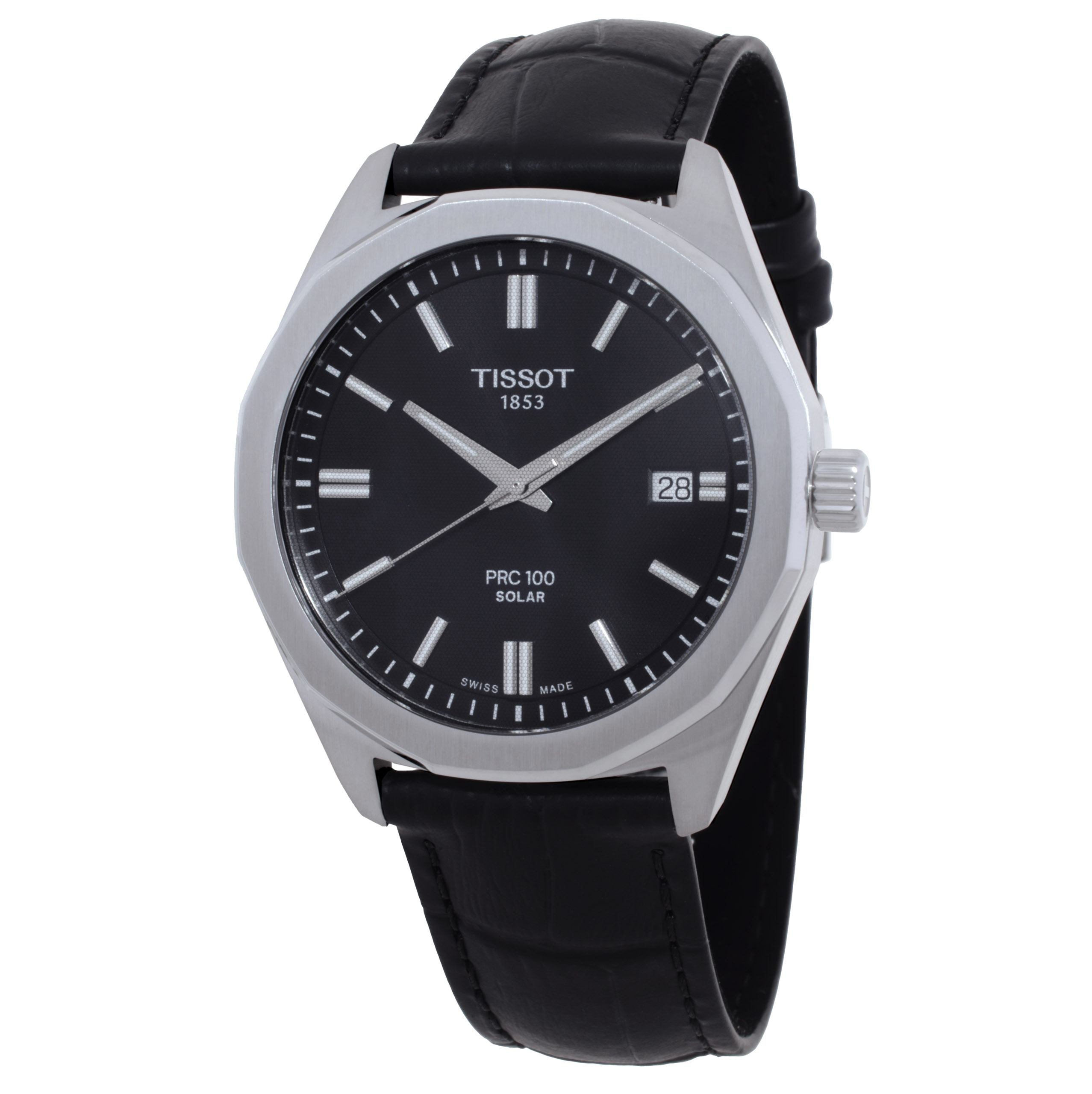 Tissot PRC Quartz Solar Black Dial Men's Watch T151.422.16.051.00