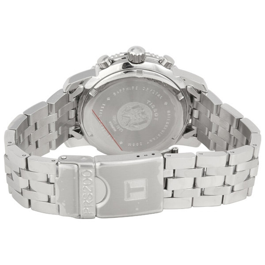 Tissot PRS 200 Chronograph Quartz Silver Dial Men's Watch T17.1.486.34 - PRS 200 - T-Sport 