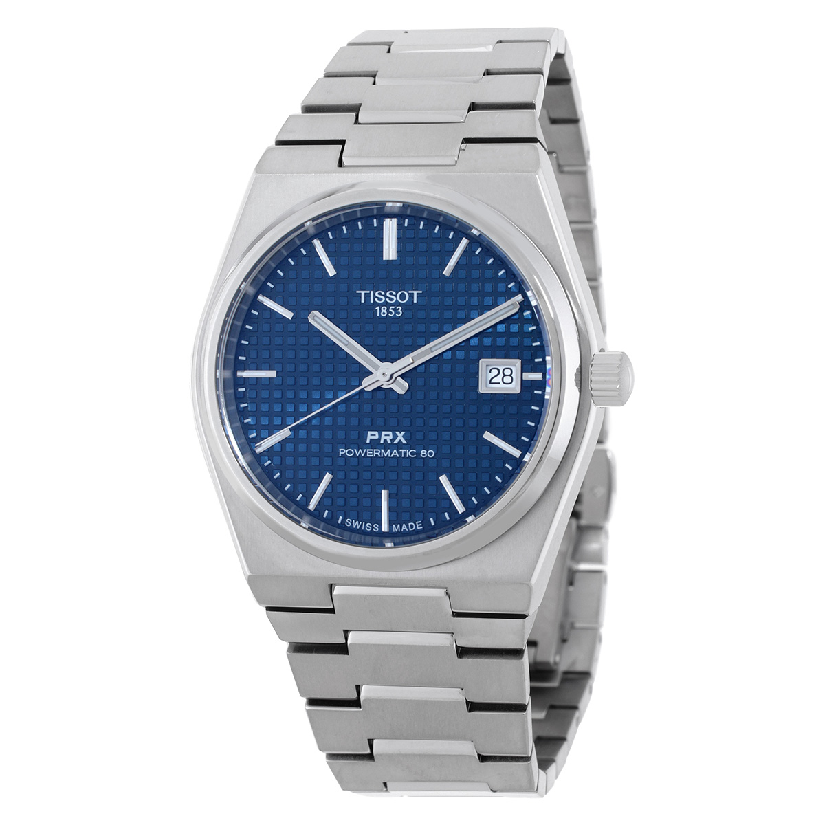Tissot PRX Titanium Automatic Blue Dial Men's Watch T1378074404100