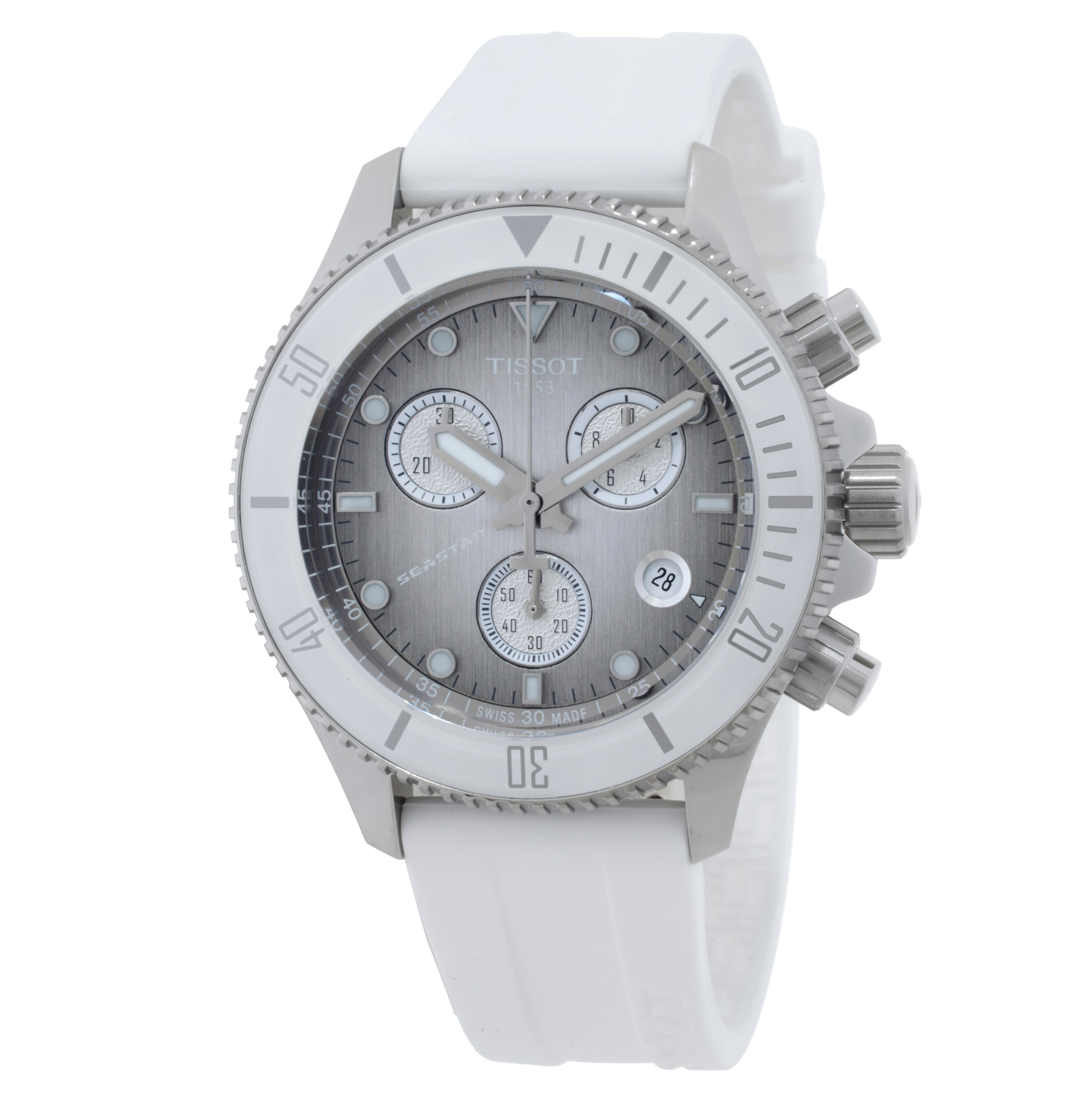 Tissot Seastar 1000 Chronograph Quartz Grey Dial Watch T1202171701100