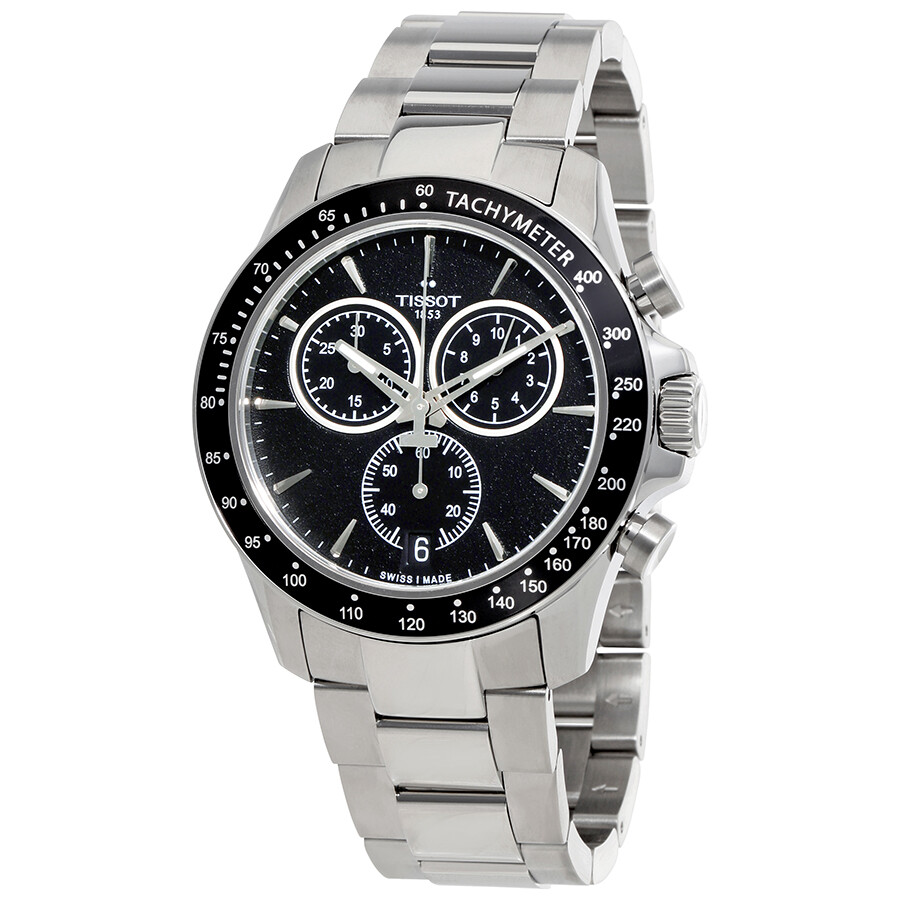 Tissot T-Sport V8 Chronograph Black Dial Men's Watch